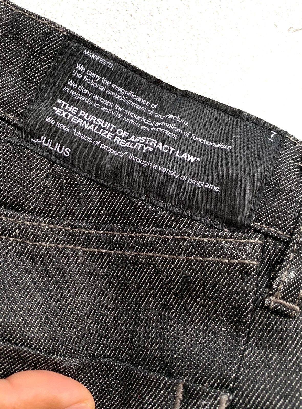 Japanese Brand × Julius (Sample)JULIUS Twill Curve Pants. Size US 31 - 11 Thumbnail