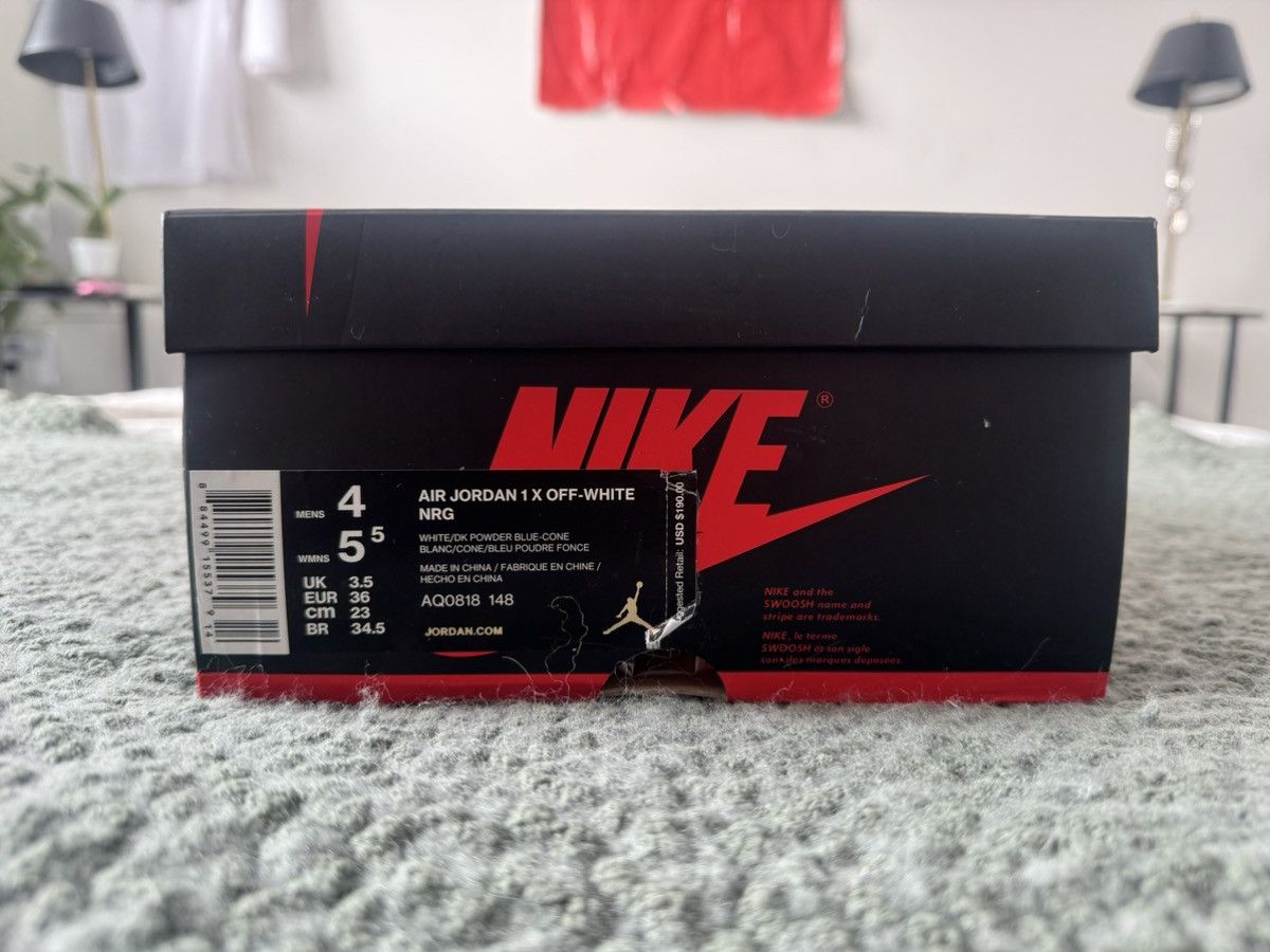 Nike × Off-White Off white jordan 1 unc Size US 5.5 / IT 35.5 - 9 Thumbnail
