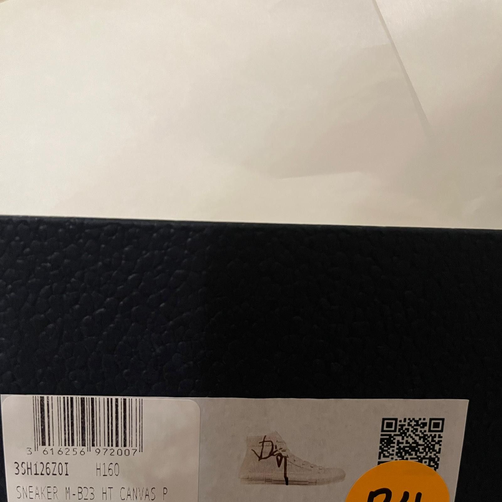 Dior × Travis Scott o1rshd1 Cactus Jack B23 High Top Logo Sneakers in Off White Size US 8 / EU 41 - 21 Thumbnail