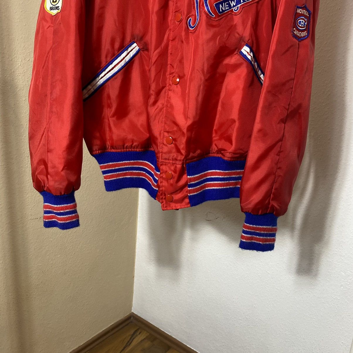 Vintage Vintage 70s Bomber Gerry Cosby Bomber hockey team patches Size US S / EU 44-46 / 1 - 7 Thumbnail