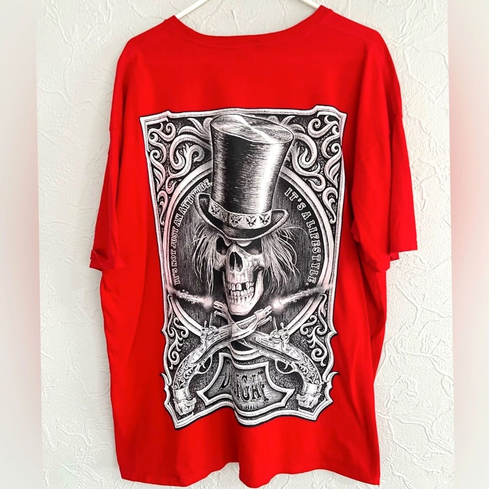 Vintage RED DILLIGAF BOHICA BILL Shirt SIZ XXXL MEN 3XL Regular Pit To 25” Length 32” Brand Approved Size US XXL / EU 58 / 5 - 5 Thumbnail
