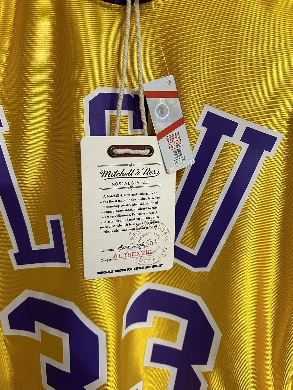 Mitchell & Ness Shaquille O’Neal LSU Authentic Mitchell & Ness Jersey! Size US S / EU 44-46 / 1 - 6 Thumbnail
