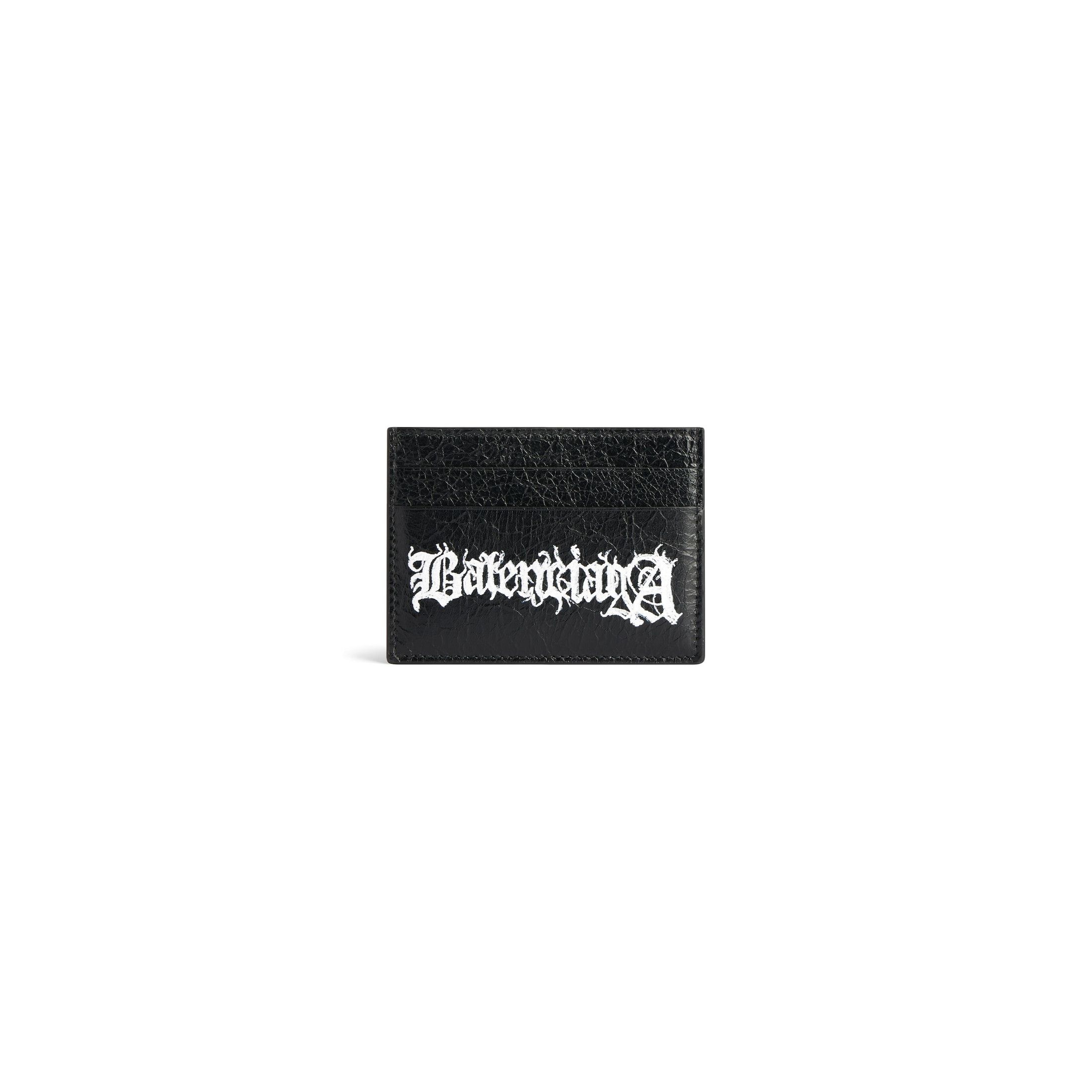 Balenciaga CASH CARD HOLDER DIY METAL IN BLACK/WHITE Size ONE SIZE - 1 Thumbnail