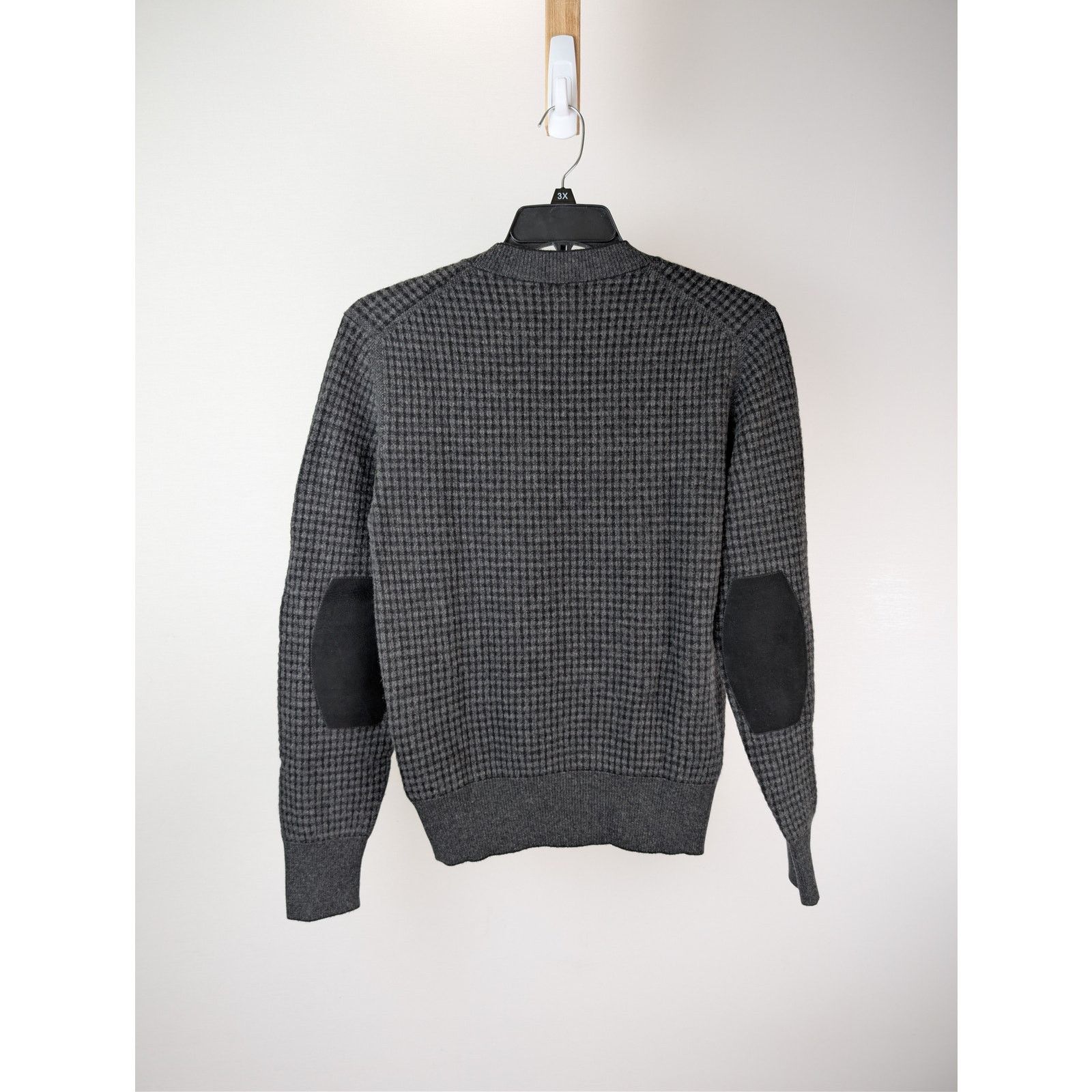 Tom Ford o1rshd1 CC20 checkered crewneck sweater in Grey Size US M / EU 48-50 / 2 - 9 Thumbnail