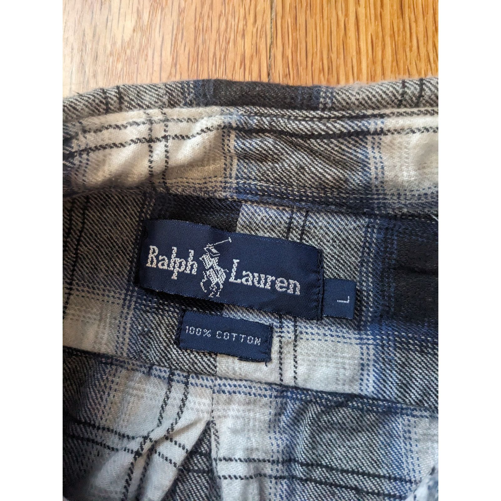 Polo Ralph Lauren Polo Ralph Lauren Flannel Shirt Size US L / EU 52-54 / 3 - 2 Thumbnail