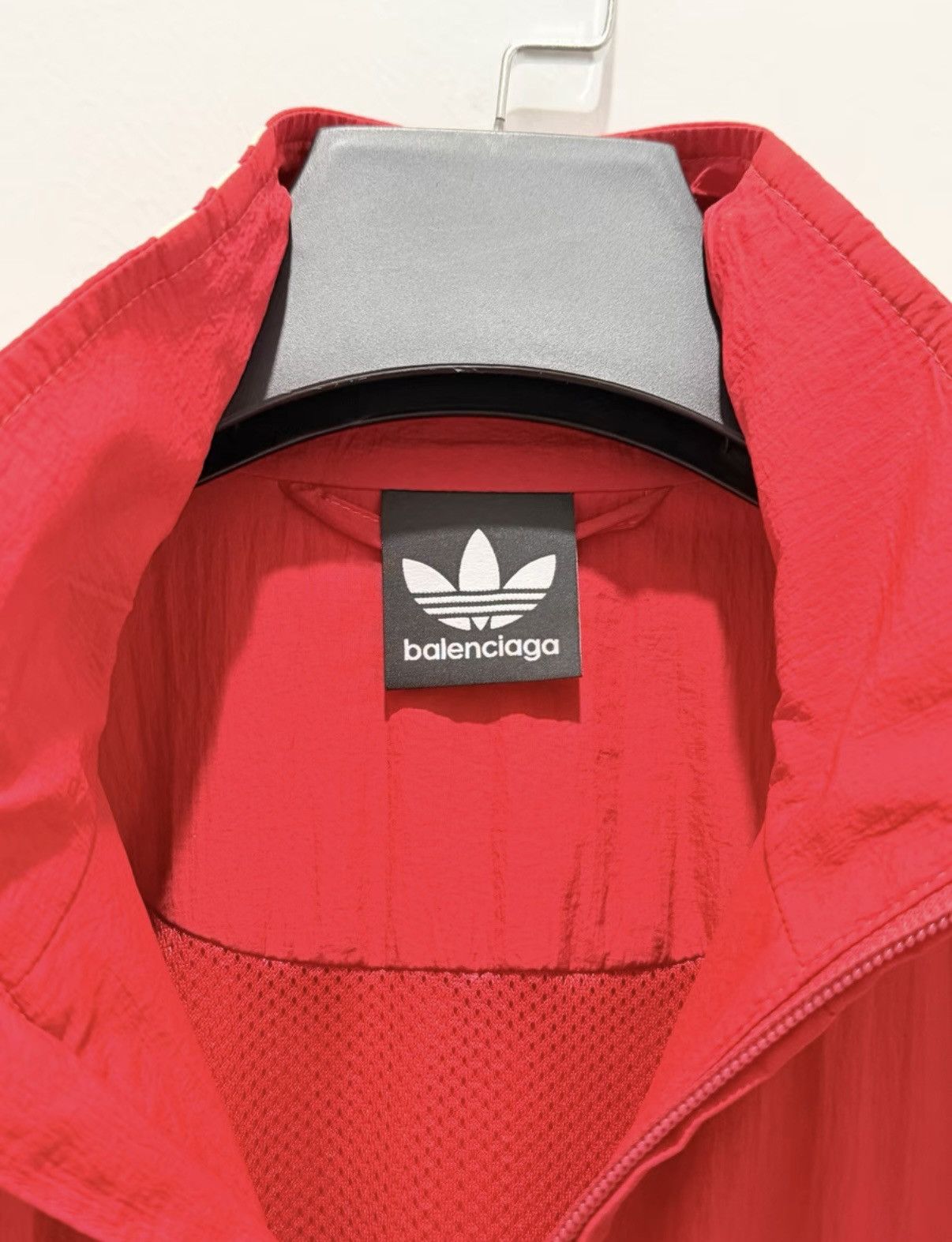 Balenciaga 【Balenciaga x adidas Collaboration】Red Sport Jacket Size US L / EU 52-54 / 3 - 5 Thumbnail