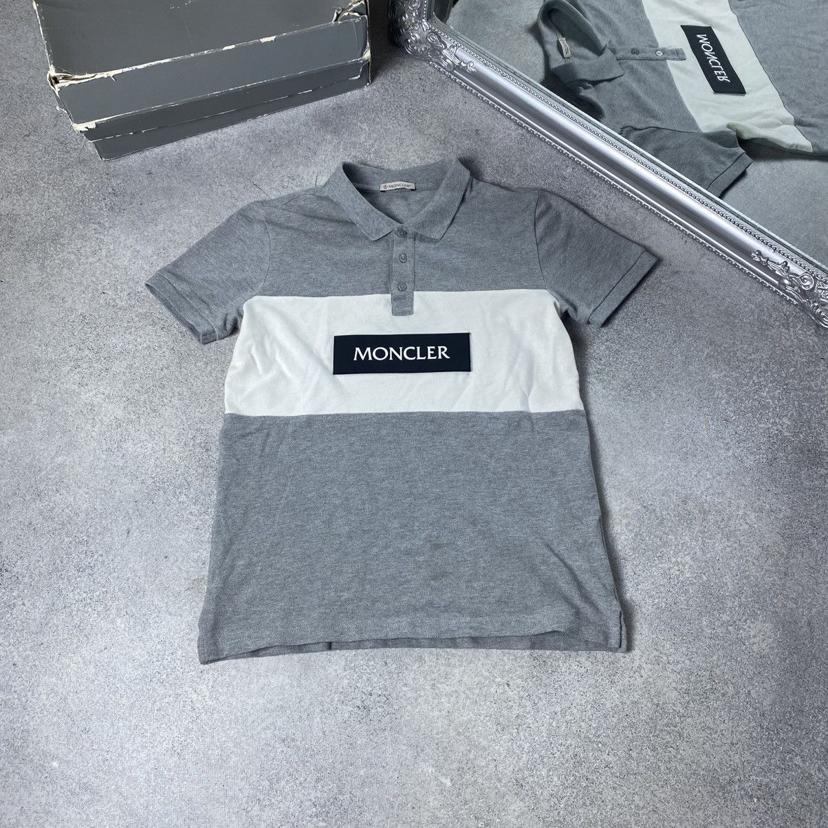 Moncler Moncler Polo T-shirt Big Logo Size XS Size US XS / EU 42 / 0 - 1 Thumbnail