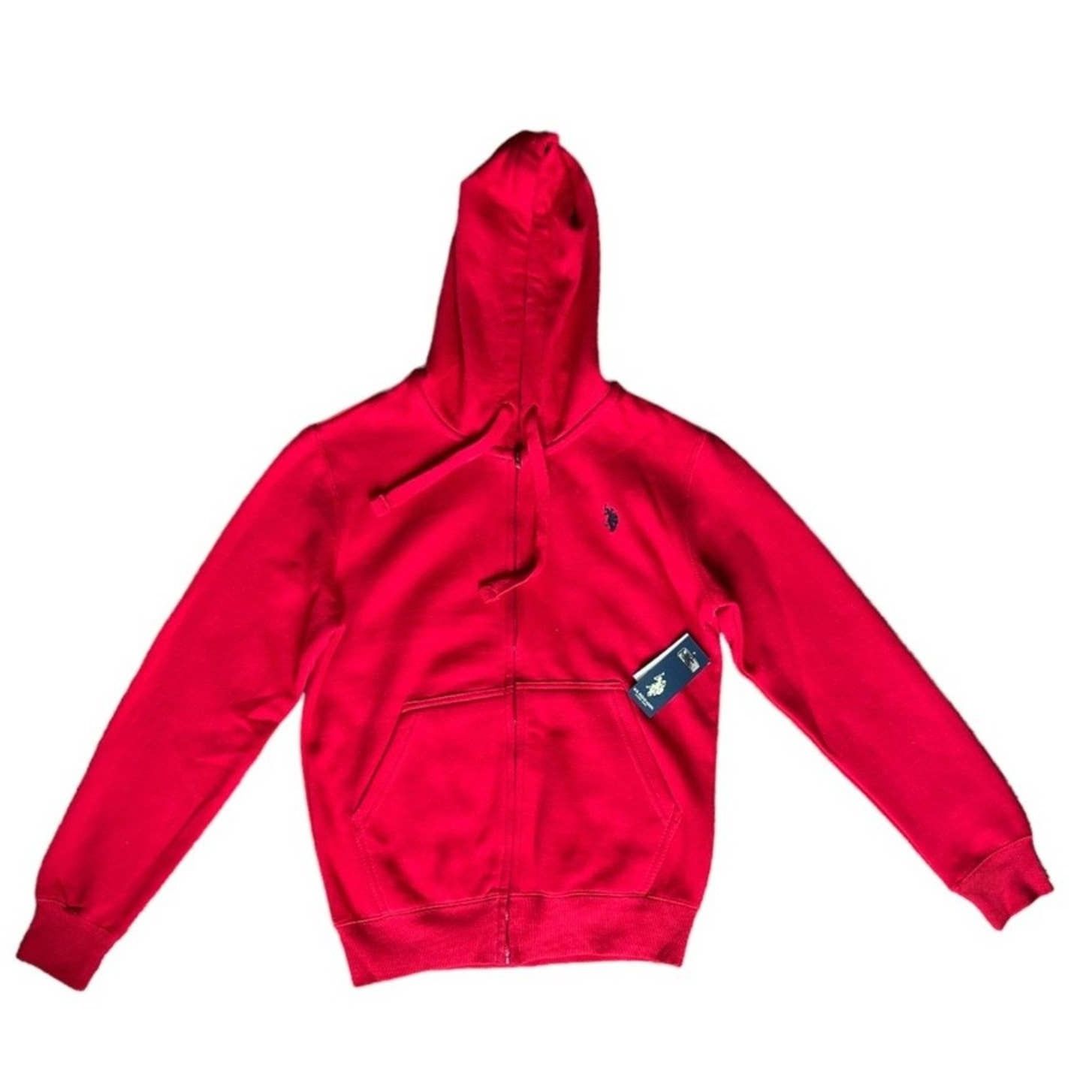 U.S. Polo Assn. US Polo Red Hooded Jacket, M Size M / US 6-8 / IT 42-44 - 2 Thumbnail