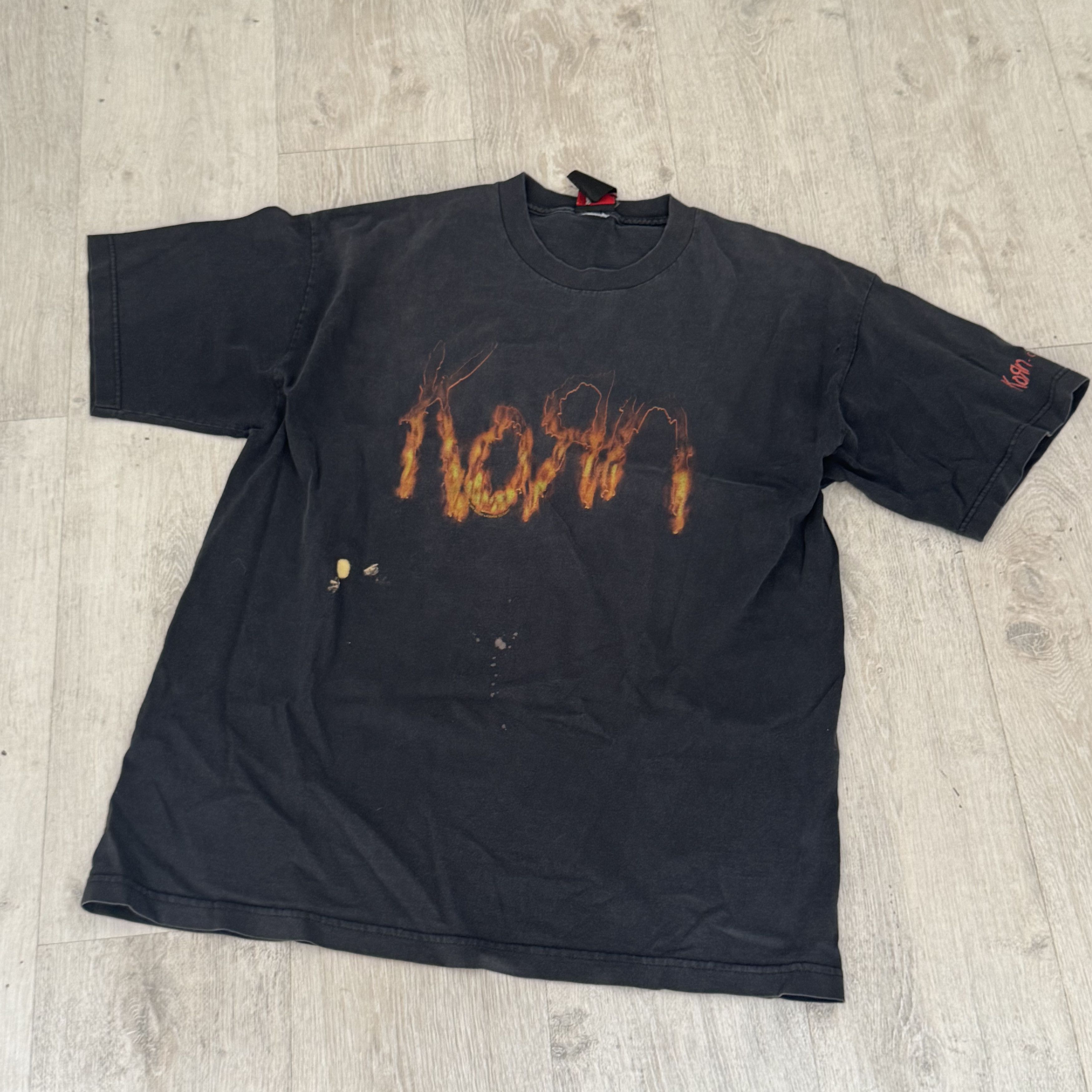 Band Tees VINTAGE KORN T-SHIRT Size US XL / EU 56 / 4 - 1 Thumbnail