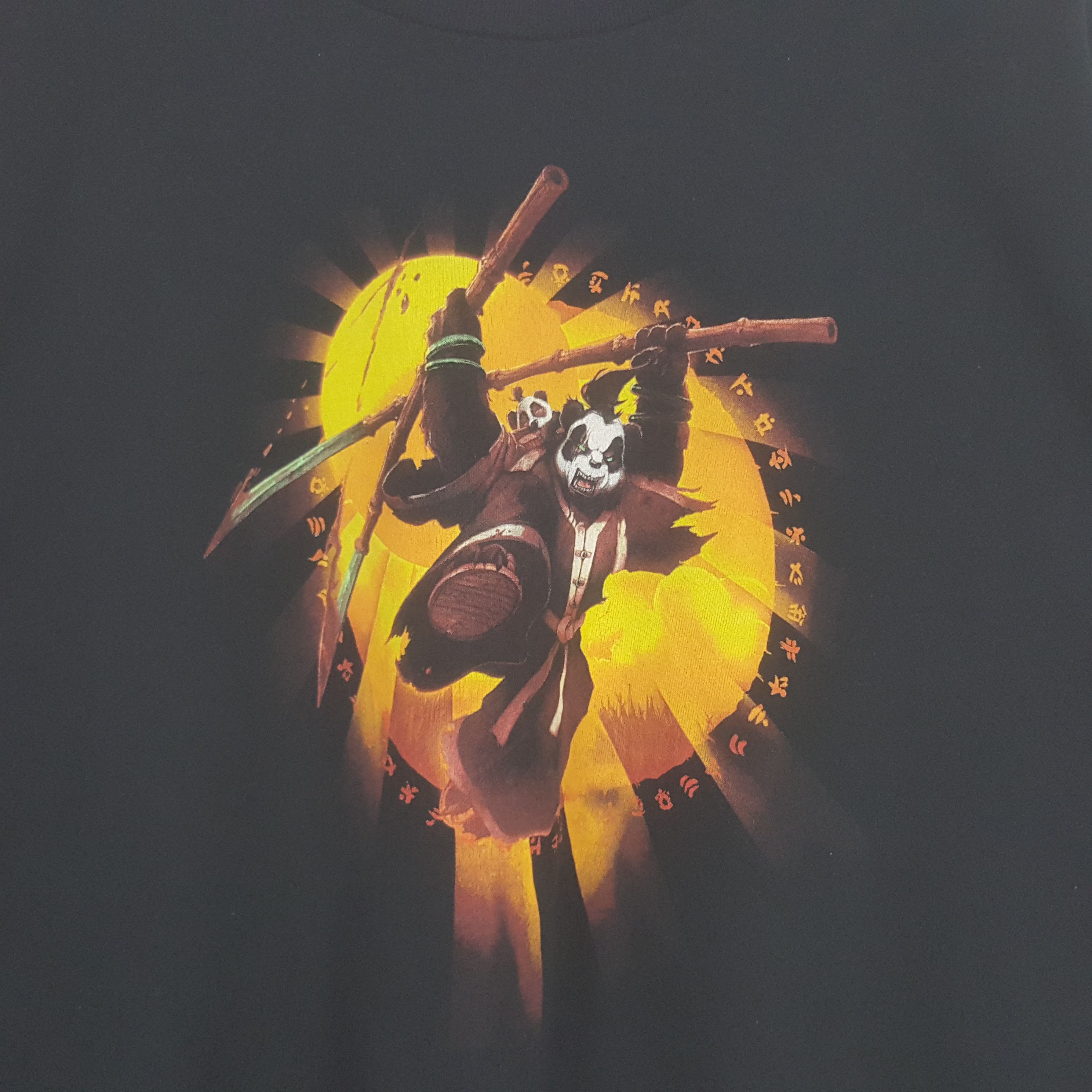Playstation × The Game × Vintage Vintage Blizzard World of WarCraft Mists Of Pandaria T-shirt Size US XXL / EU 58 / 5 - 2 Thumbnail
