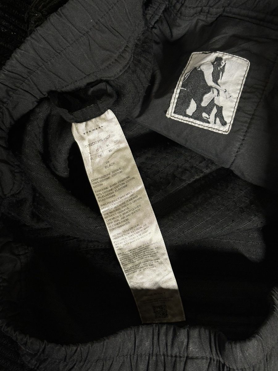 Rick Owens × Rick Owens Drkshdw Rick Owens DRKSHDW Black Porterville Geth Belas Trousers Size US 36 / EU 52 - 3 Thumbnail