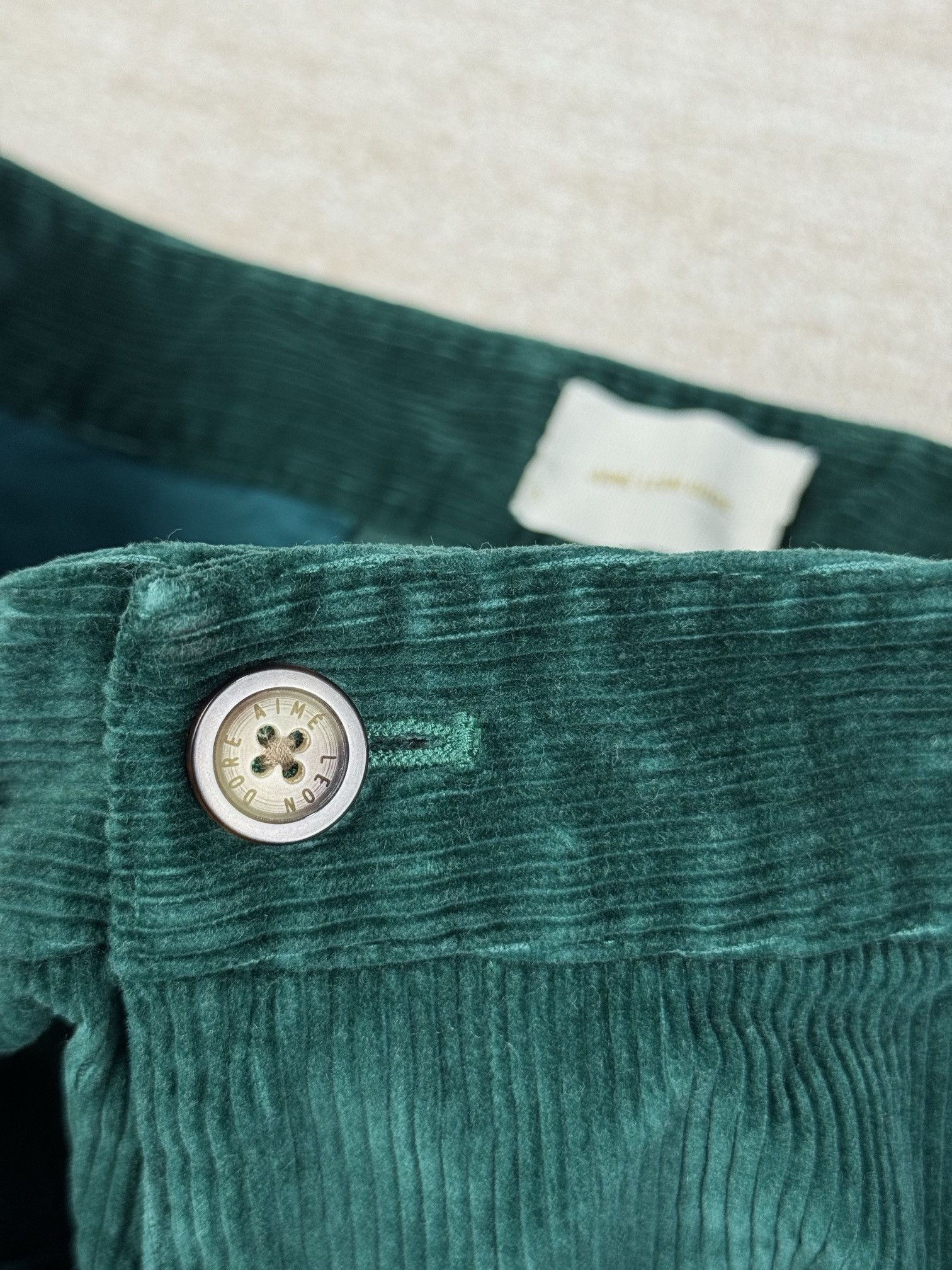 Aime Leon Dore Corduroy Range Pant - Botanical Green L Size US 34 / EU 50 - 6 Thumbnail