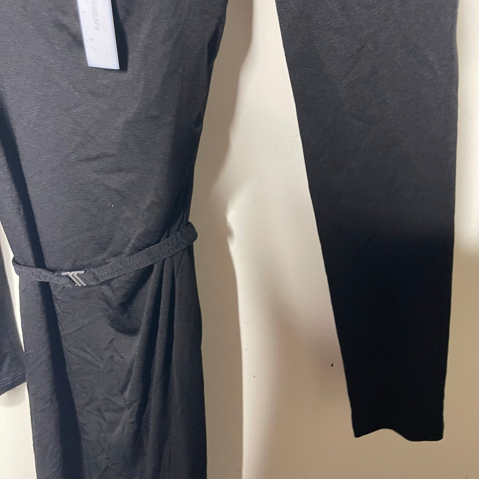 Jonathan Simkhai Jonathan Simkhai Black One Shoulder Maxi Dress Steele Pebble Size S / US 4 / IT 40 - 8 Thumbnail