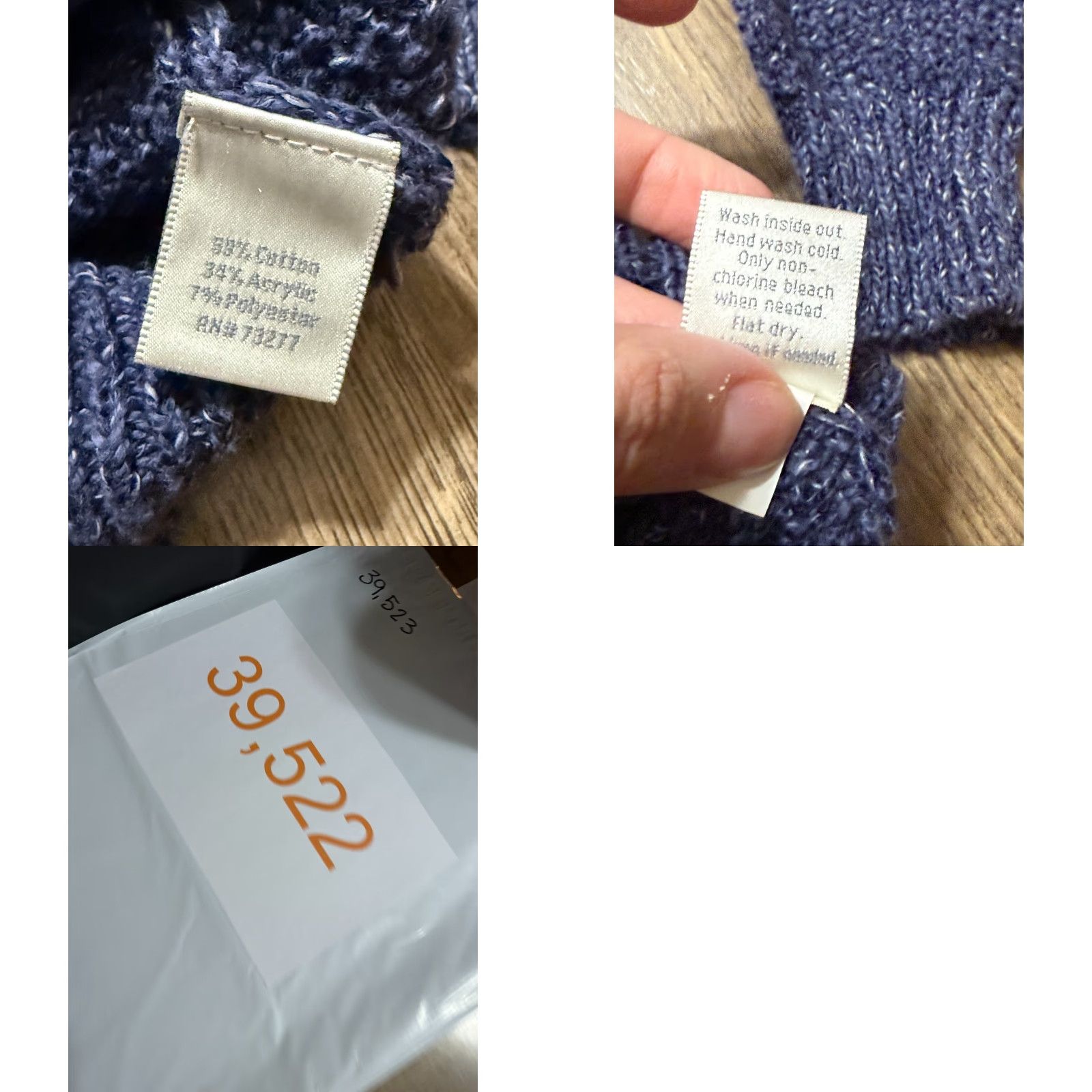 Lauren Conrad Lauren Conrad Sweater Shirt Women’s Medium Blue Knit Pullover Long Sleeve Pullover Knit Regular Size M Pullover Blue Women’s Vintage No Size M / US 6-8 / IT 42-44 - 8 Thumbnail