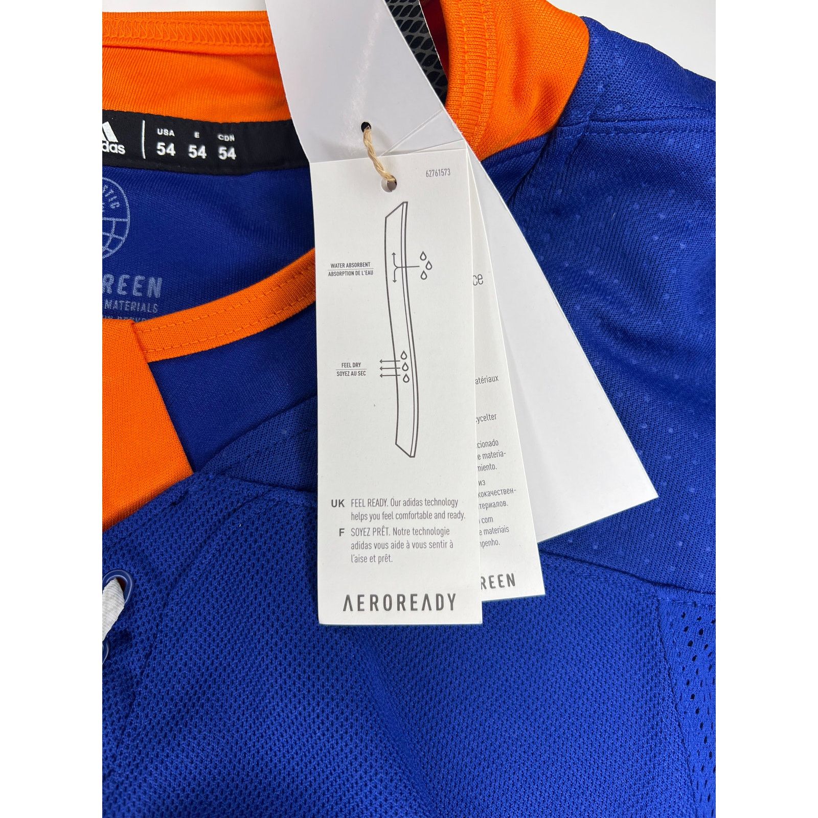 Adidas Adidas NHL New York Islanders Home Royal Hockey Jersey Size US XL / EU 56 / 4 - 10 Thumbnail