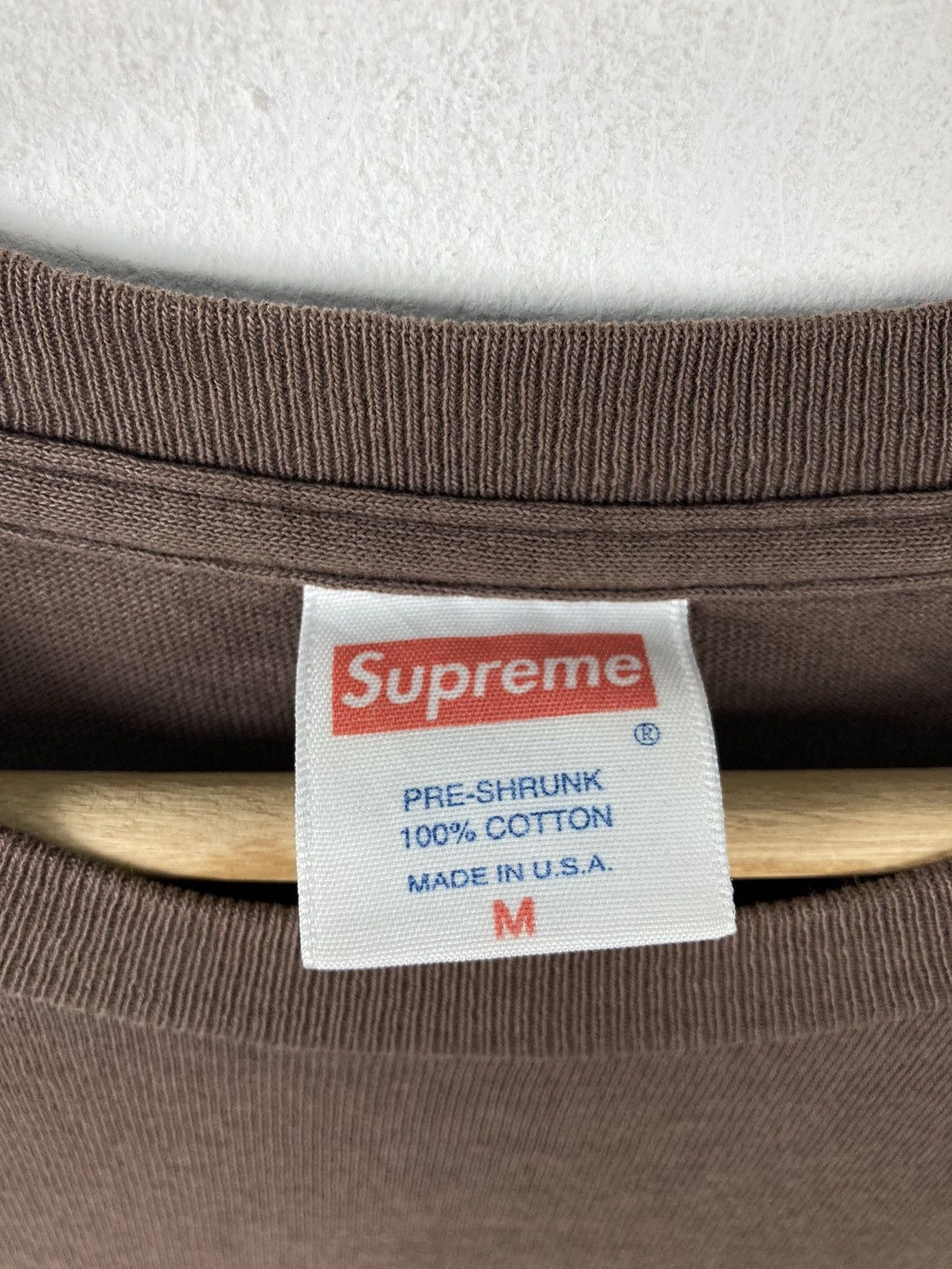 Supreme 2003 Supreme Brown Box Logo T-Shirt Size US M / EU 48-50 / 2 - 6 Thumbnail
