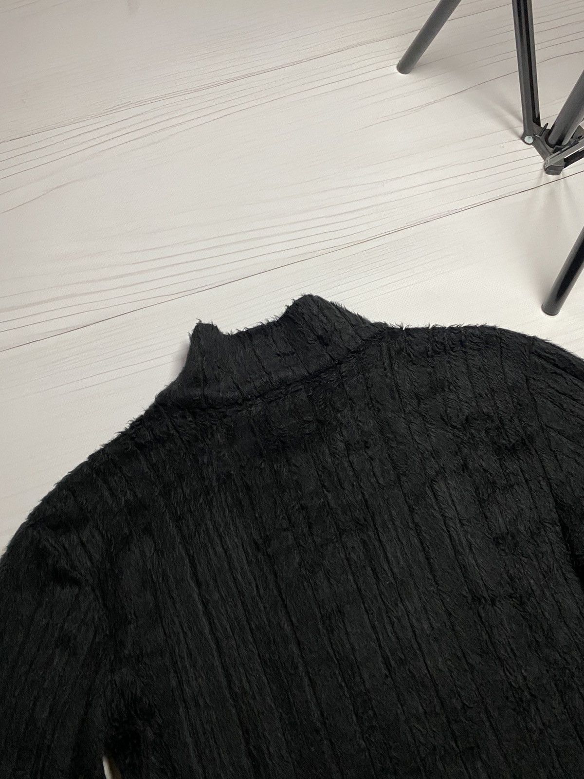 Miss Sixty Vintage Miss Sixty faux mohair Fuzzy Lace-Up Knit Sweater Size L / US 10 / IT 46 - 16 Thumbnail