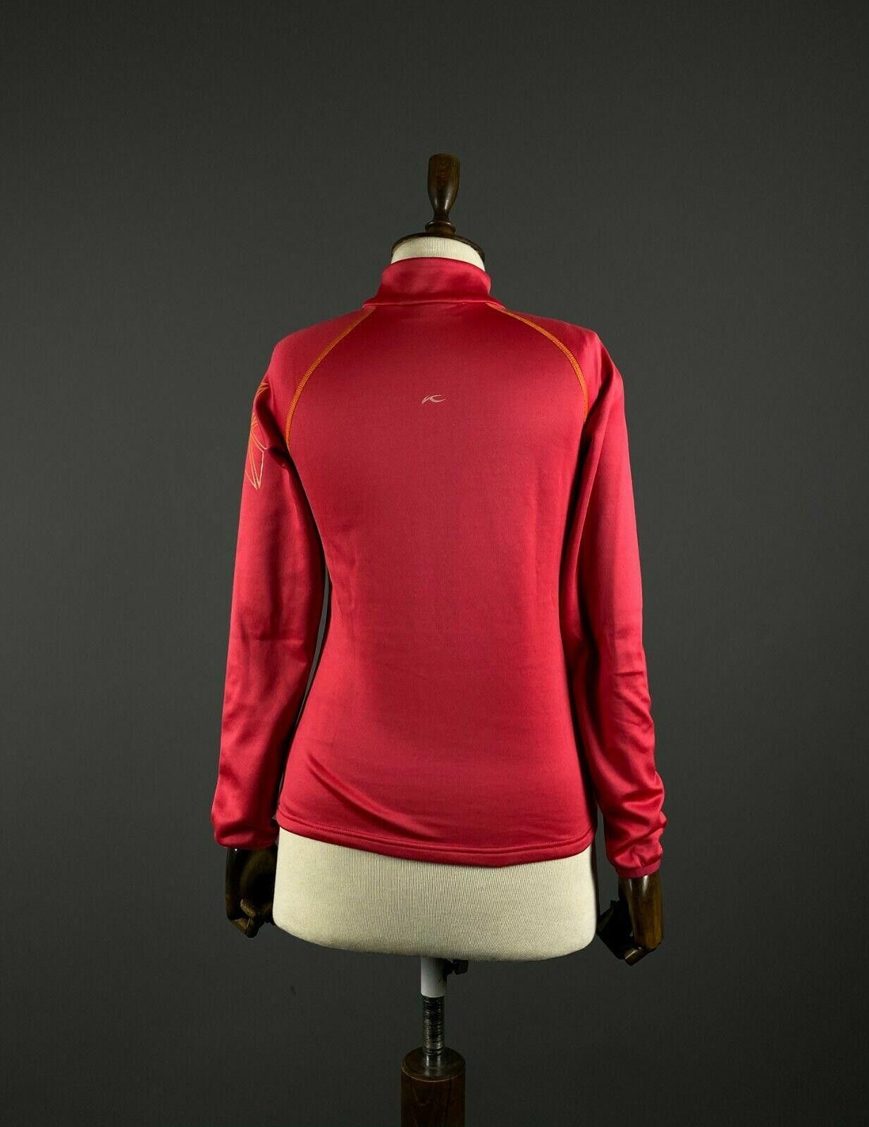 KJUS Kjus Switzerland Red 1/4 Zip Ski Jacket Size EU164 15-16y Size ONE SIZE - 6 Thumbnail