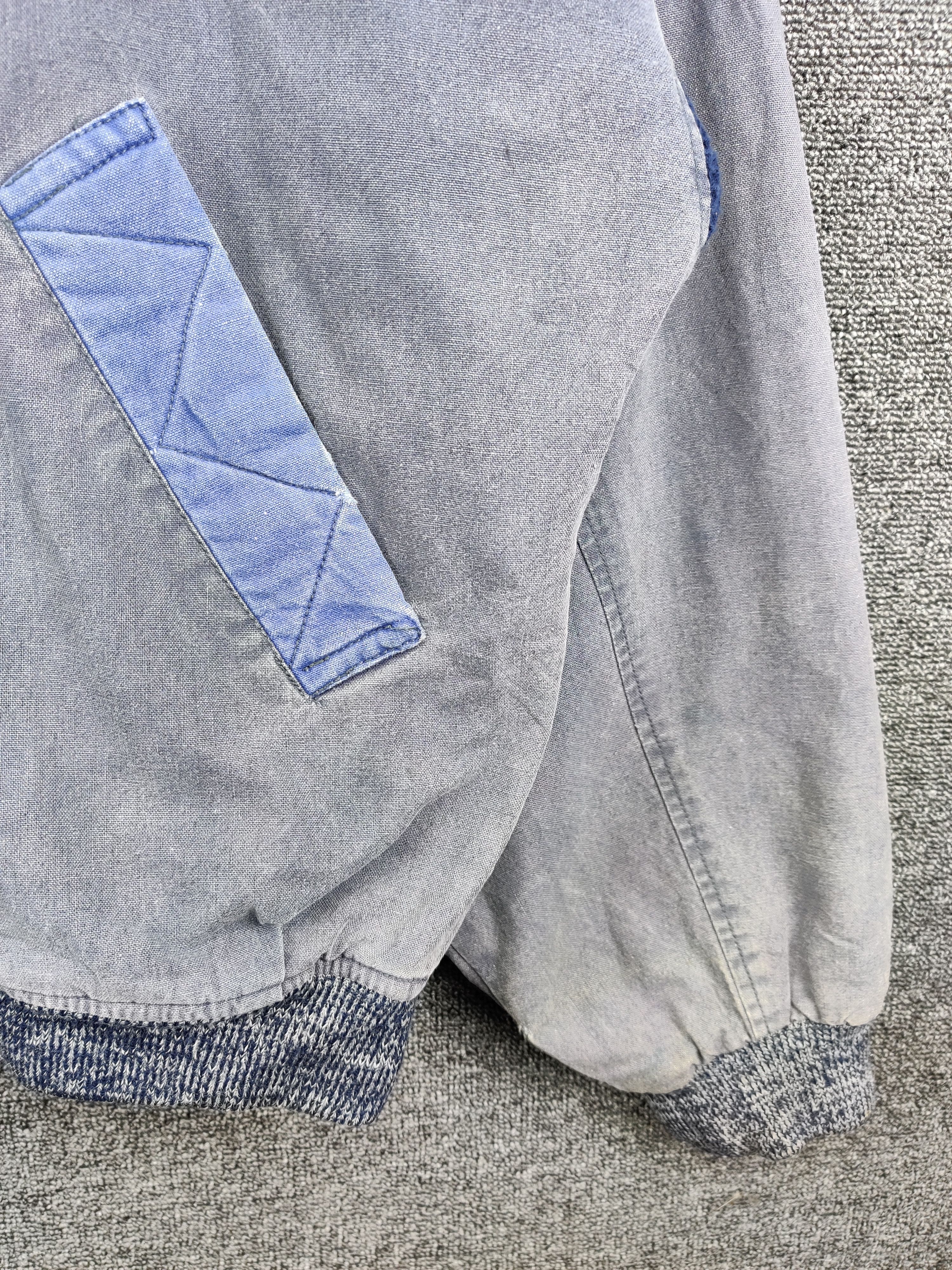 Japanese Brand Vintage King Jonathan Parachute Denim Bomber Jacket Size US XL / EU 56 / 4 - 3 Thumbnail