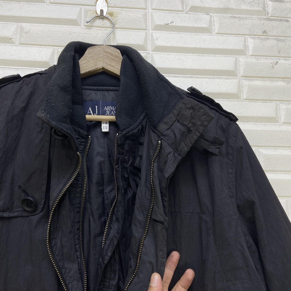 Giorgio Armani Armani Jeans Guaranteed by Giorgio Armani S.P.A Jacket Size US XS / EU 42 / 0 - 11 Thumbnail