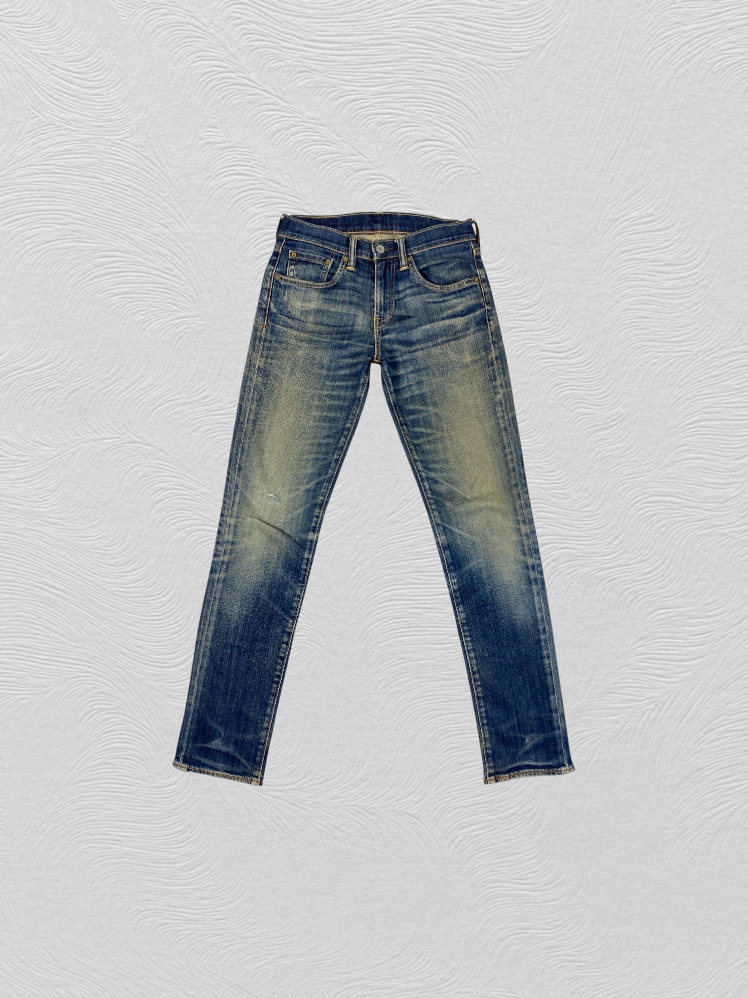 Levi's Blue Distressed Levi's 511 Jeans 28x31.5 Denim -SJ060 Size US 28 / EU 44 - 1 Thumbnail