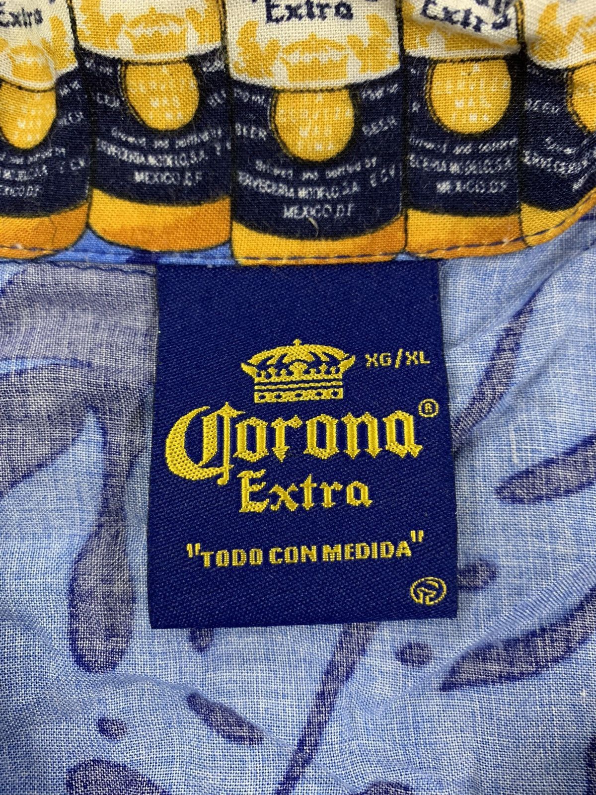 Vintage Vintage Corona Extra Shirt Size US XL / EU 56 / 4 - 2 Thumbnail