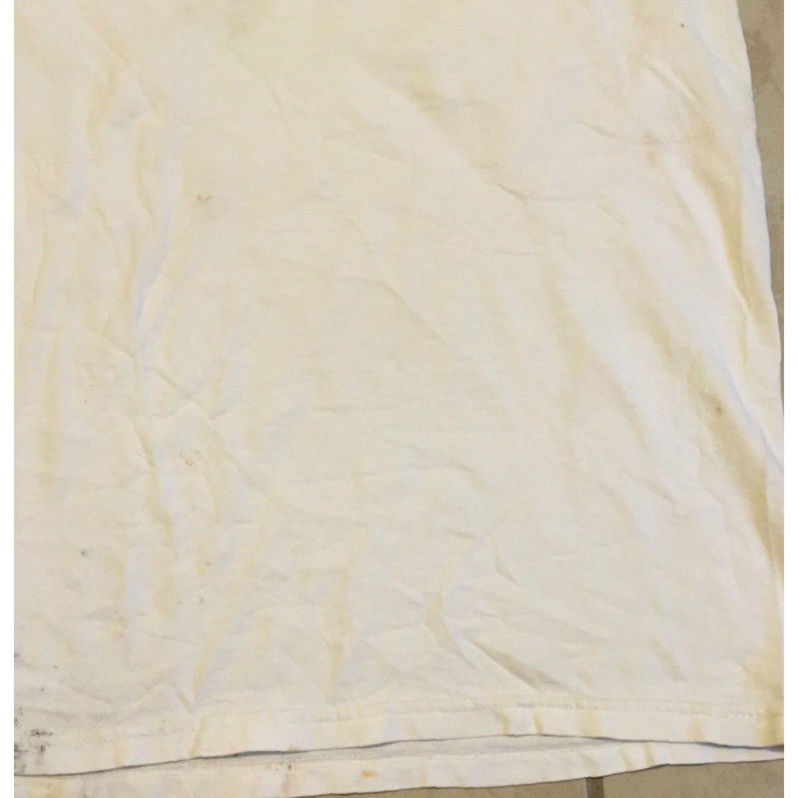 Oakley Vtg Oakley Thrashed Faded Distress Shirt XL White Men's T-Shirt 90s Y2K Cyber Skate Gorpop/Software Logo Details Size US XL / EU 56 / 4 - 5 Thumbnail