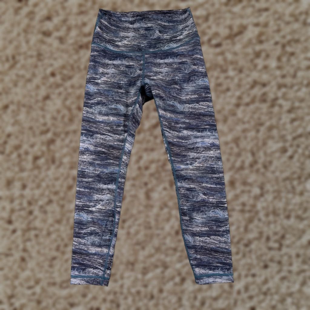 Lululemon Lululemon Pants Womens 8 Blue Ready To Rulu Pant 29" High Rise Run Gym Casual Size 30" / US 8 / IT 44 - 1 Thumbnail