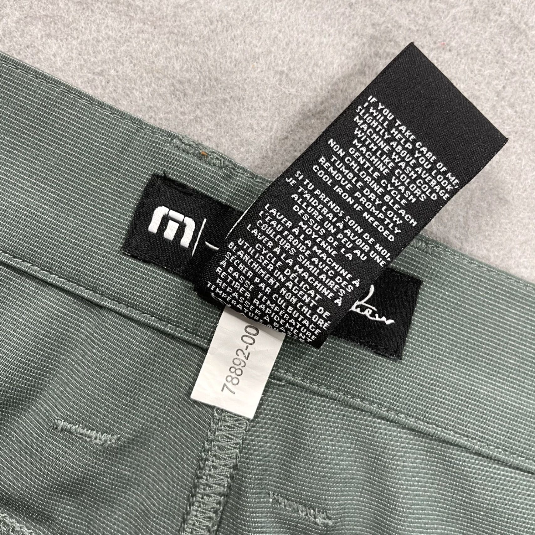 TravisMathew Travis Mathew Golf Pants Mens 38x33 Green Chino Flat Front 5-Pocket Regular Stretch Lightweight Casual Summer Spring Fall Size US 38 / EU 54 - 5 Thumbnail