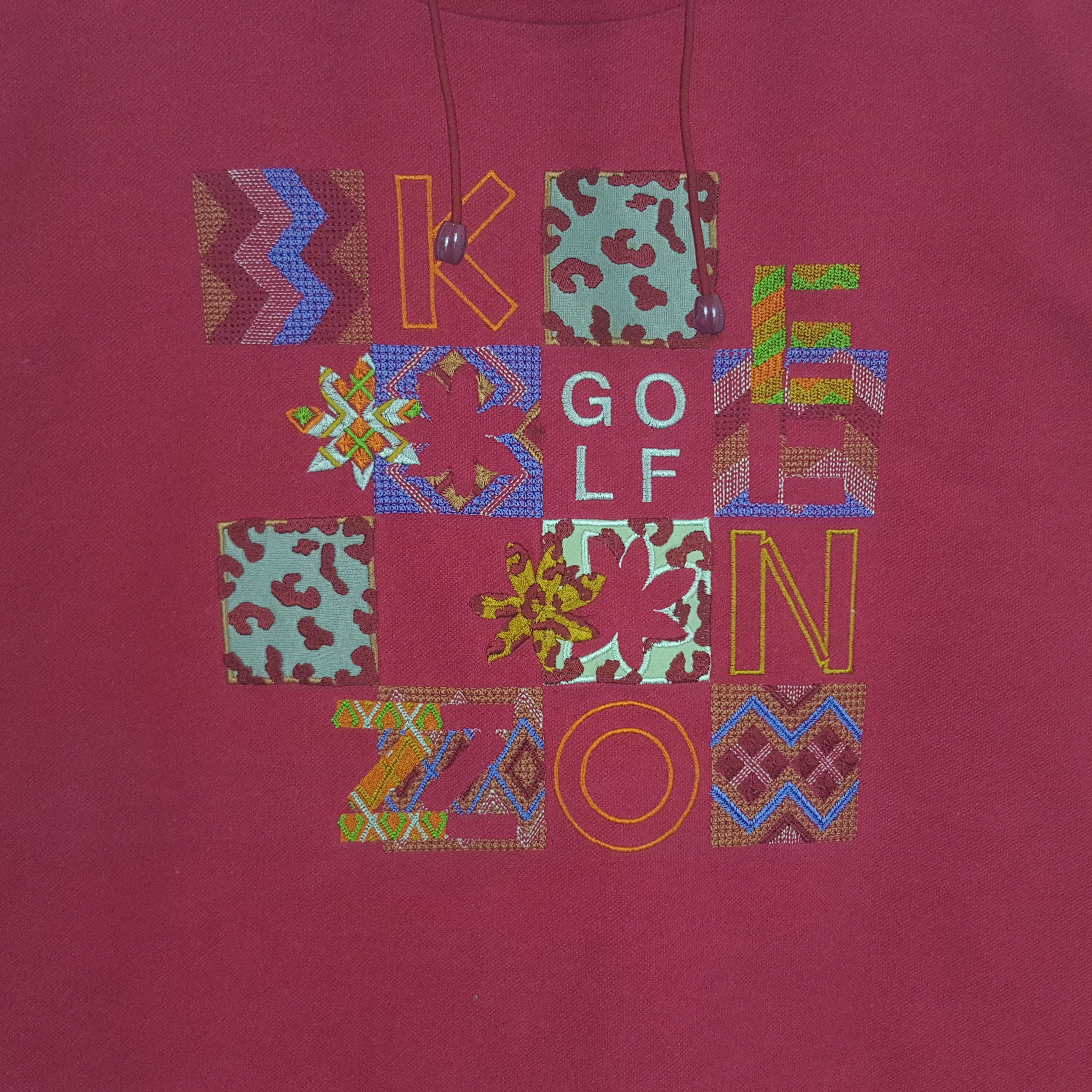 Kenzo × Vintage Vintage Kenzo Golf Japanese Style Sweatshirt C281N15 Size US M / EU 48-50 / 2 - 2 Thumbnail