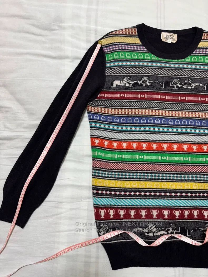 Hermes Hermes Cashmere Sweater, 30% Cashmere + 70% Wool Size US XL / EU 56 / 4 - 6 Thumbnail