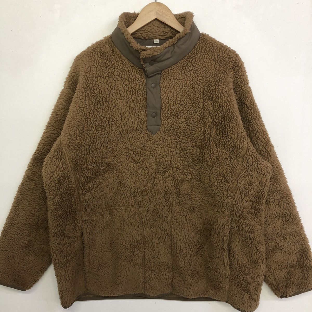 Uniqlo × White Mountaineering White Mountaineering X Uniqlo Oversized Pullover Fleece Size US XL / EU 56 / 4 - 4 Thumbnail