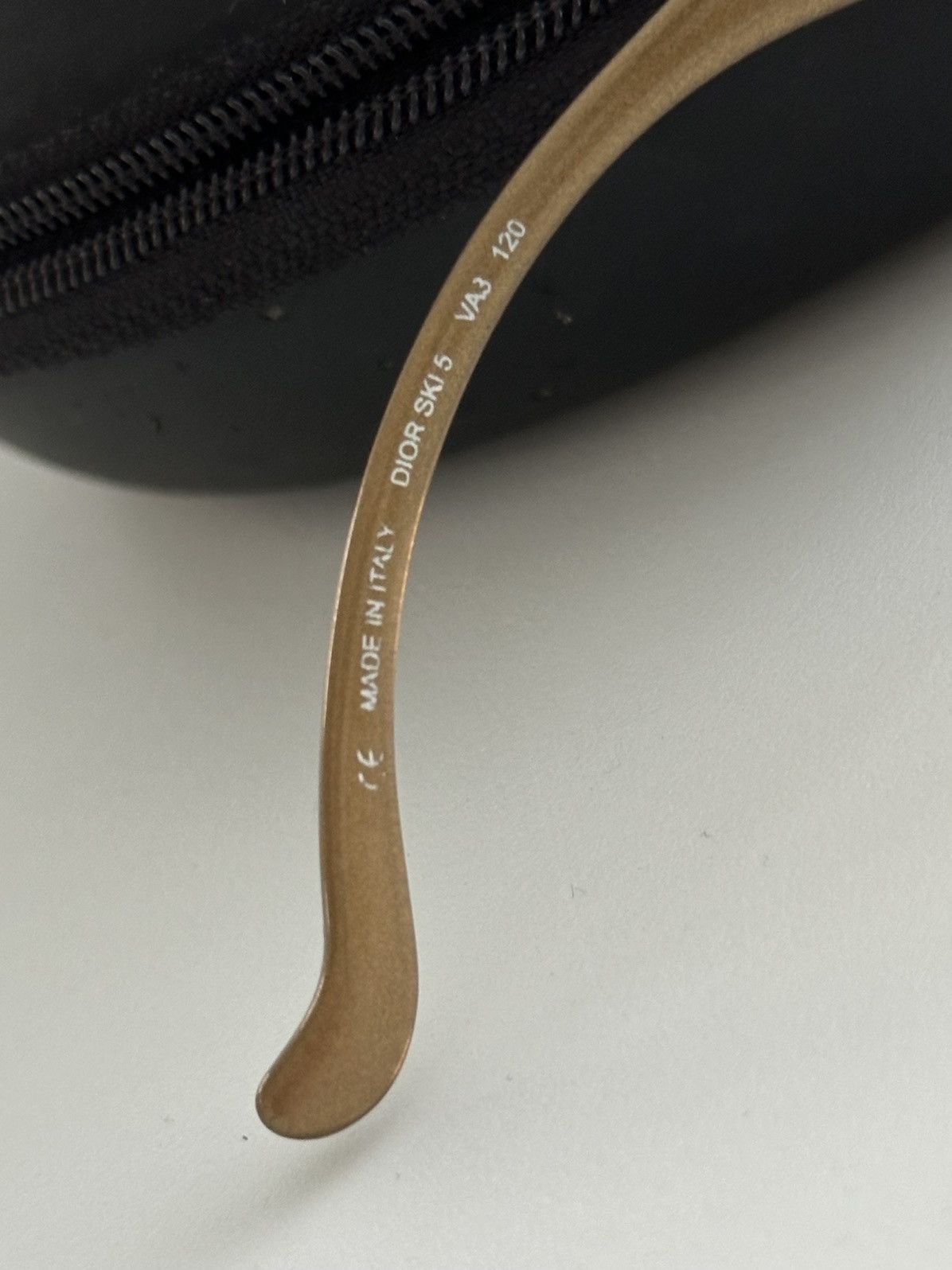 Dior Dior Gold Ski 5 wrap Sunglasses Size ONE SIZE - 11 Thumbnail