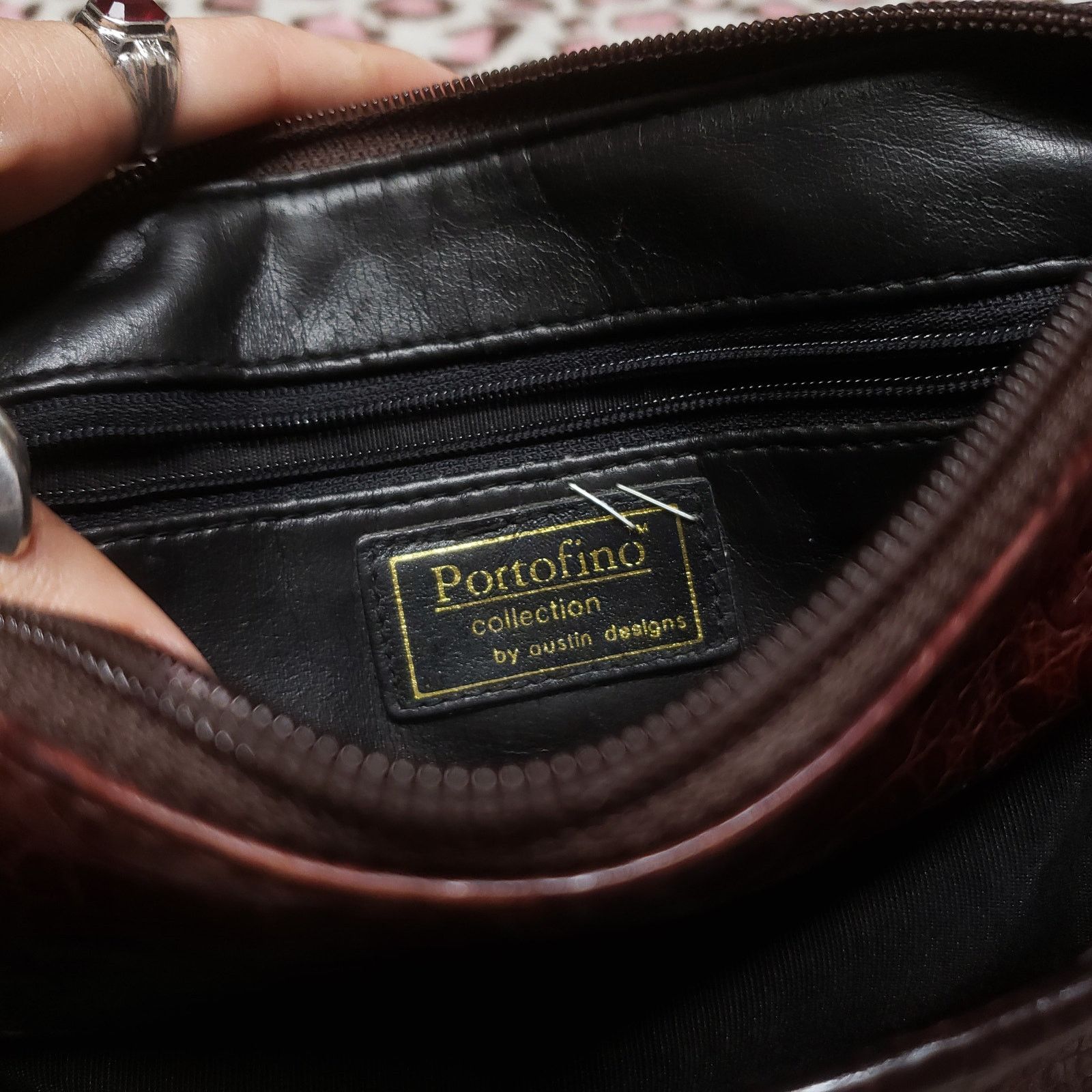 Vintage Vtg Portofino Collection by Austin Designs Alligator Bag Size ONE SIZE - 4 Thumbnail