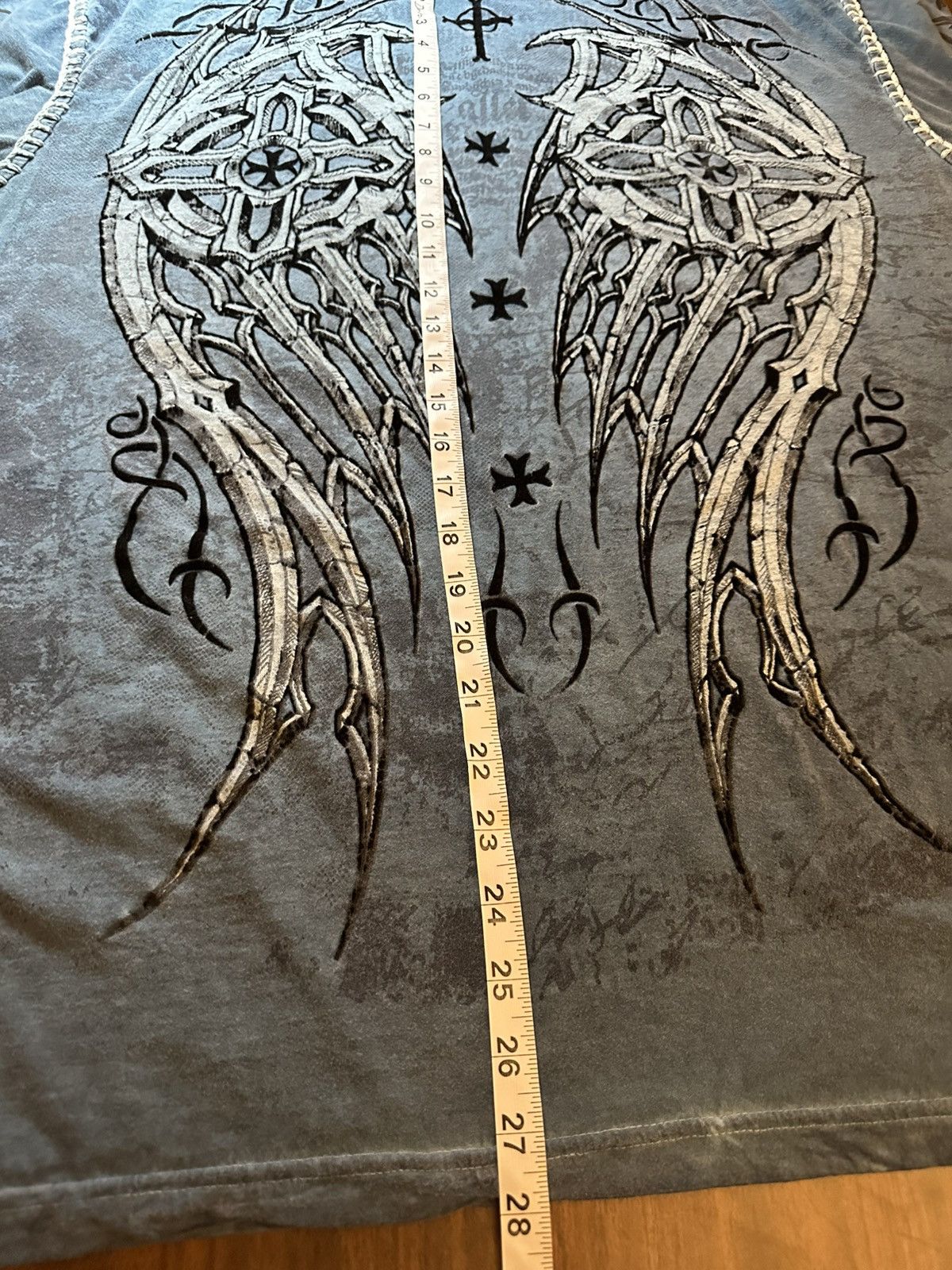 Vintage crazy Y2K Raw State Cross Wings t shirt grunge Size US XXL / EU 58 / 5 - 10 Thumbnail