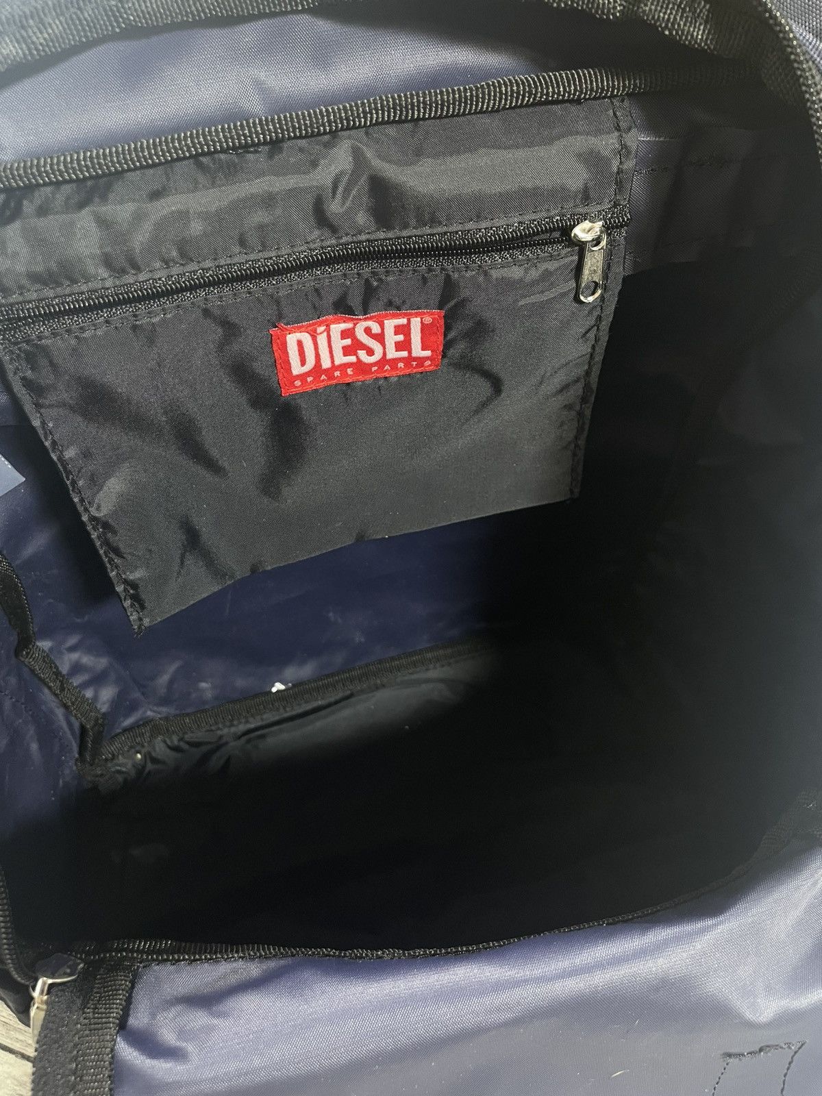 Diesel Vintage Rare Diesel Backpack Sub Zero Station Nylon Ice Cold Size ONE SIZE - 7 Thumbnail
