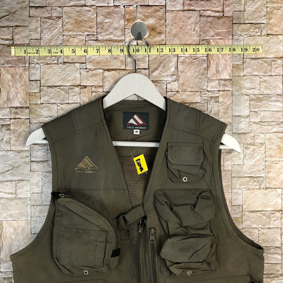 Japanese Brand Field Member fishing gear multipocket Green Vest #A1048 Size US M / EU 48-50 / 2 - 2 Thumbnail