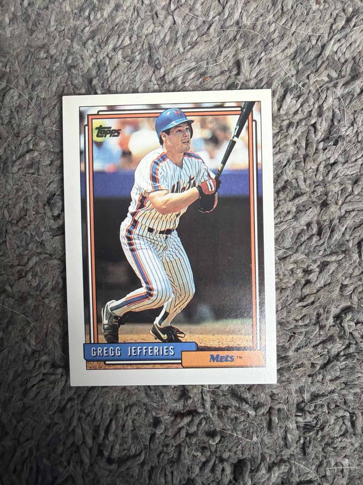MLB 1992 Topps #707 Gregg Jefferies Card Size ONE SIZE - 1 Thumbnail