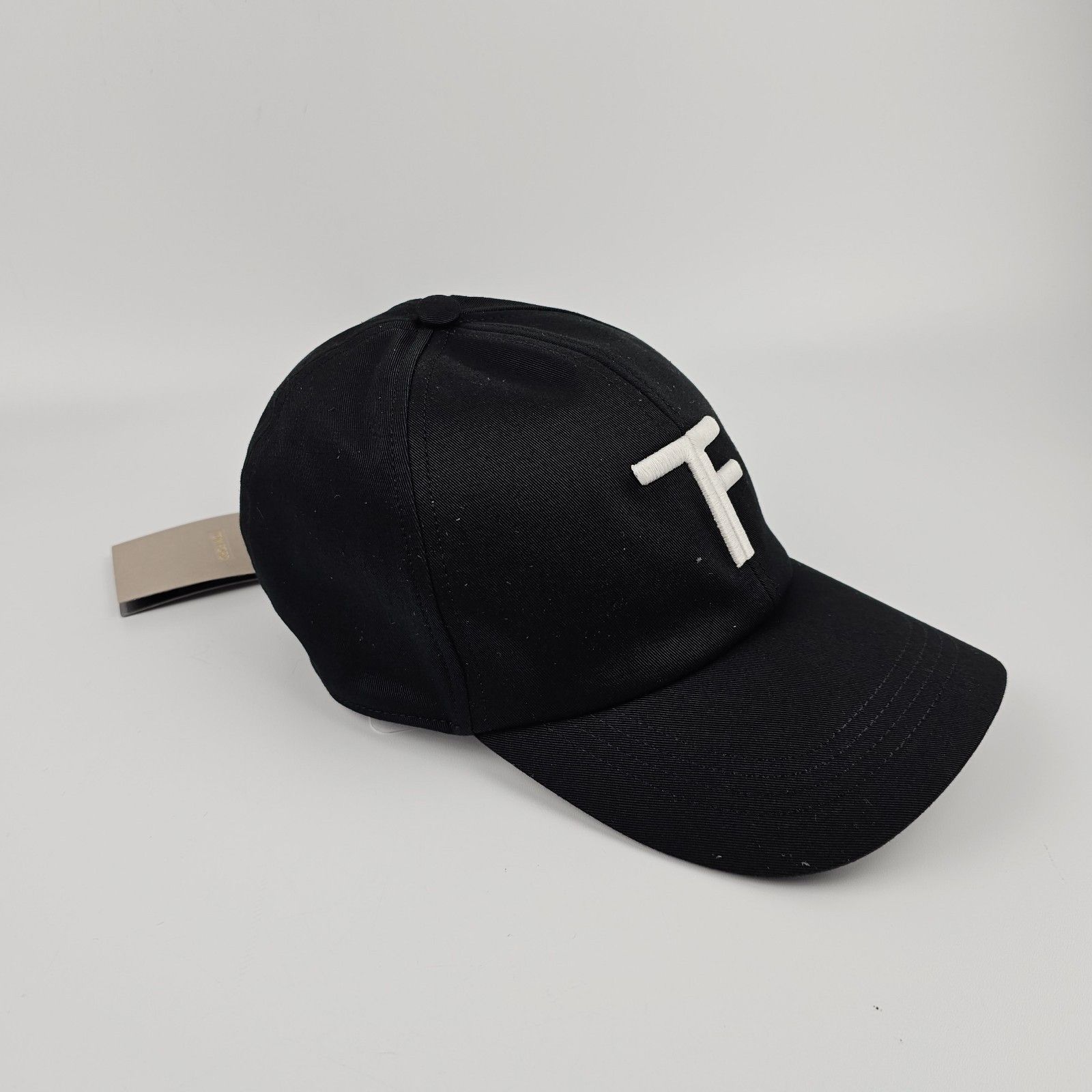 Tom Ford Tom Ford Black Cotton Baseball Cap New & Authentic (Men's si Size ONE SIZE - 4 Thumbnail