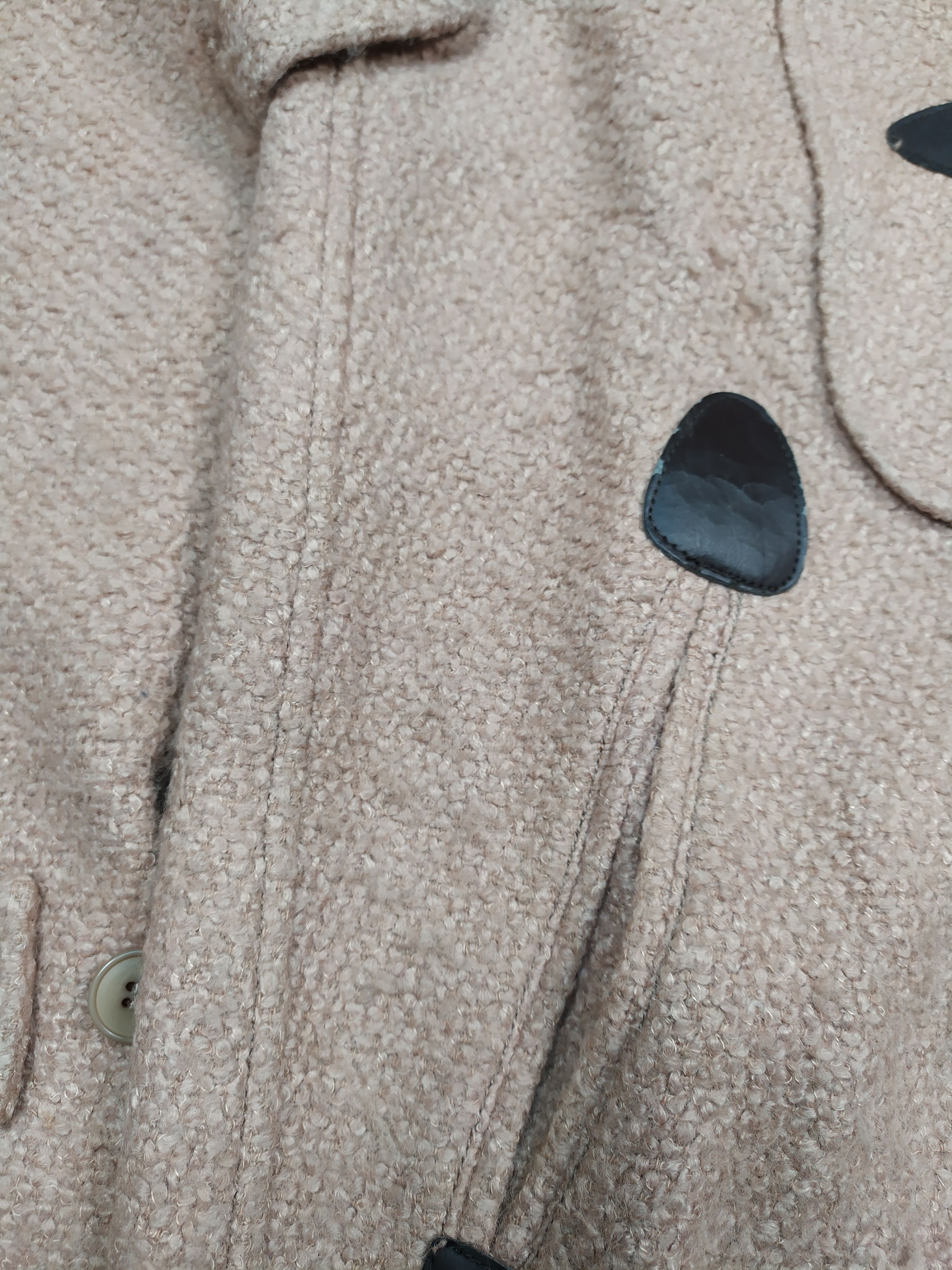 Ne-Net Ne Net Toggle Button Hoodie Pink Wool Duffle Coat Size US M / EU 48-50 / 2 - 5 Thumbnail