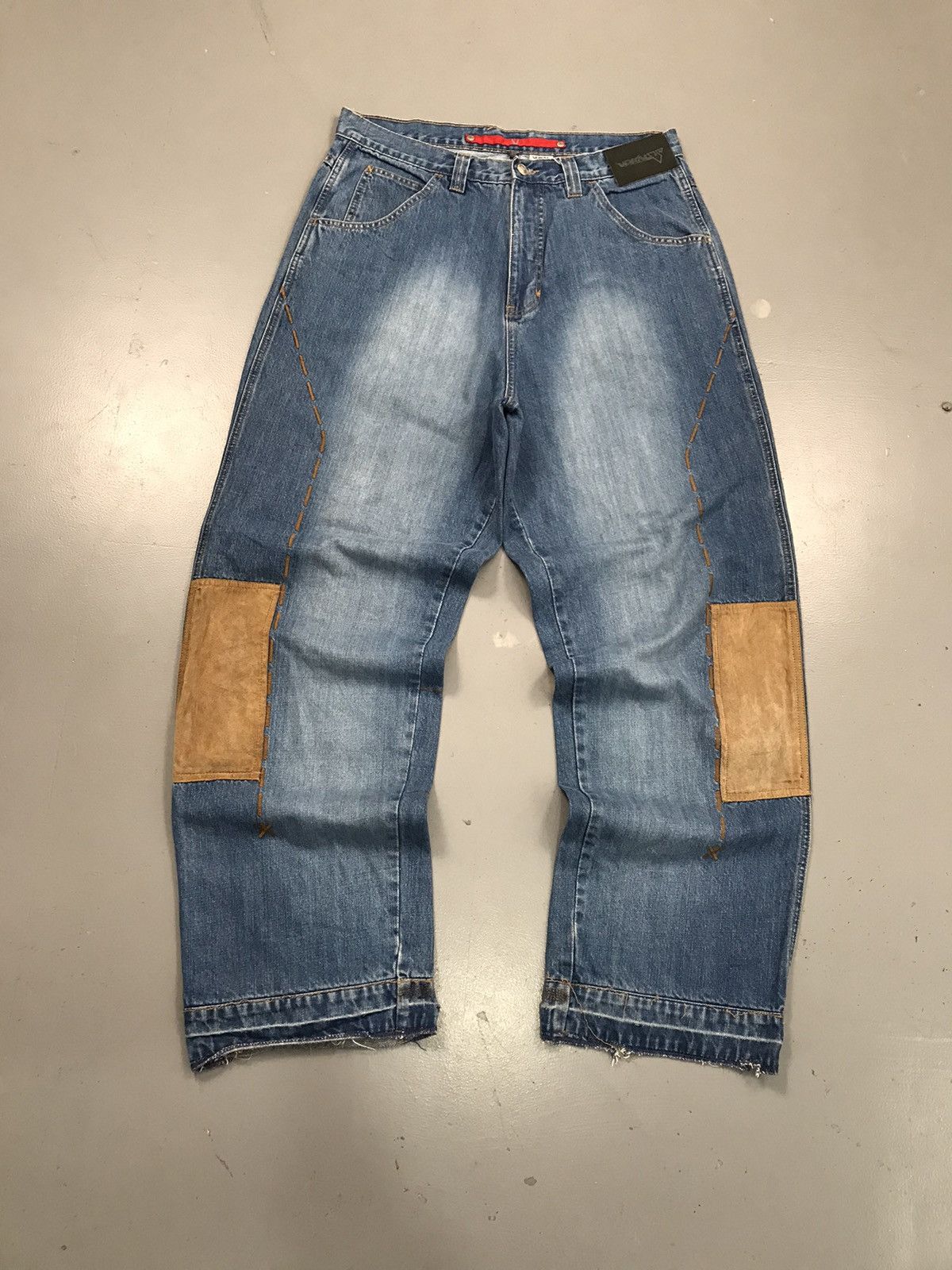 Vintage Crazy Vintage vokal bottom stitch denim Size US 34 / EU 50 - 1 Thumbnail