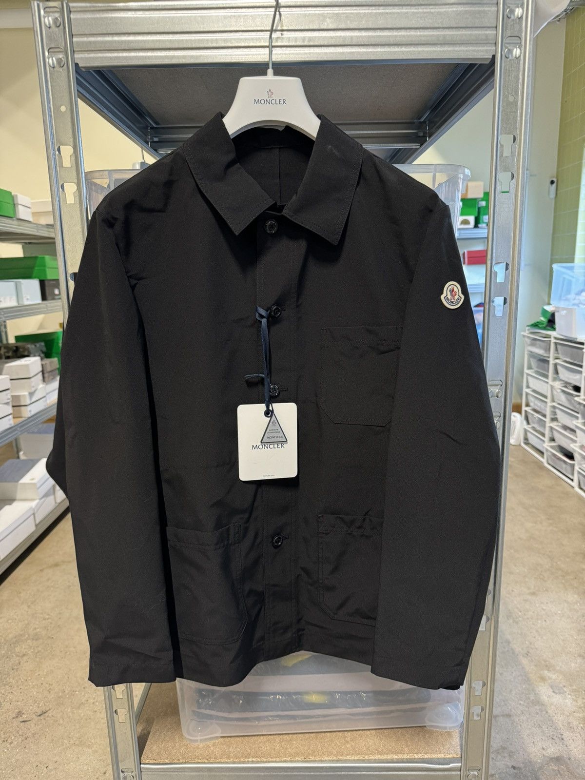 Moncler Nylon Windbreaker Jacket NEW 1200$