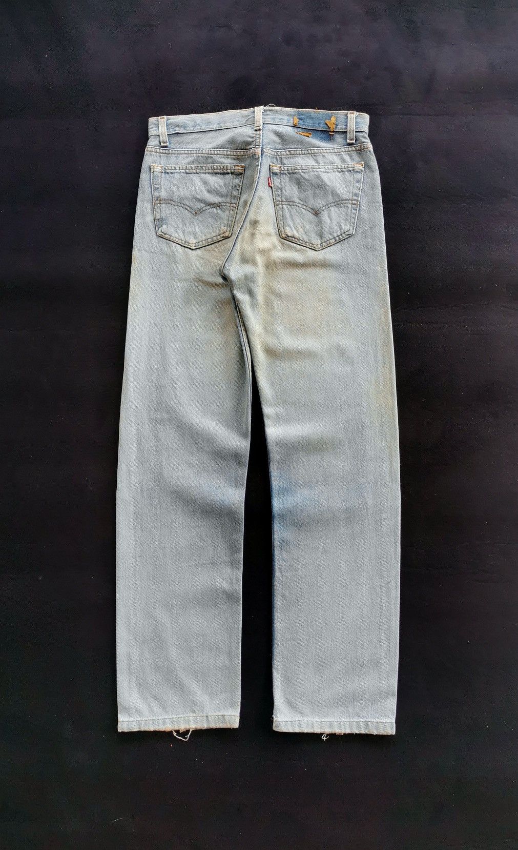 Levi's 90s Vintage Levis 501 Distressed Jeans Size US 30 / EU 46 - 6 Thumbnail