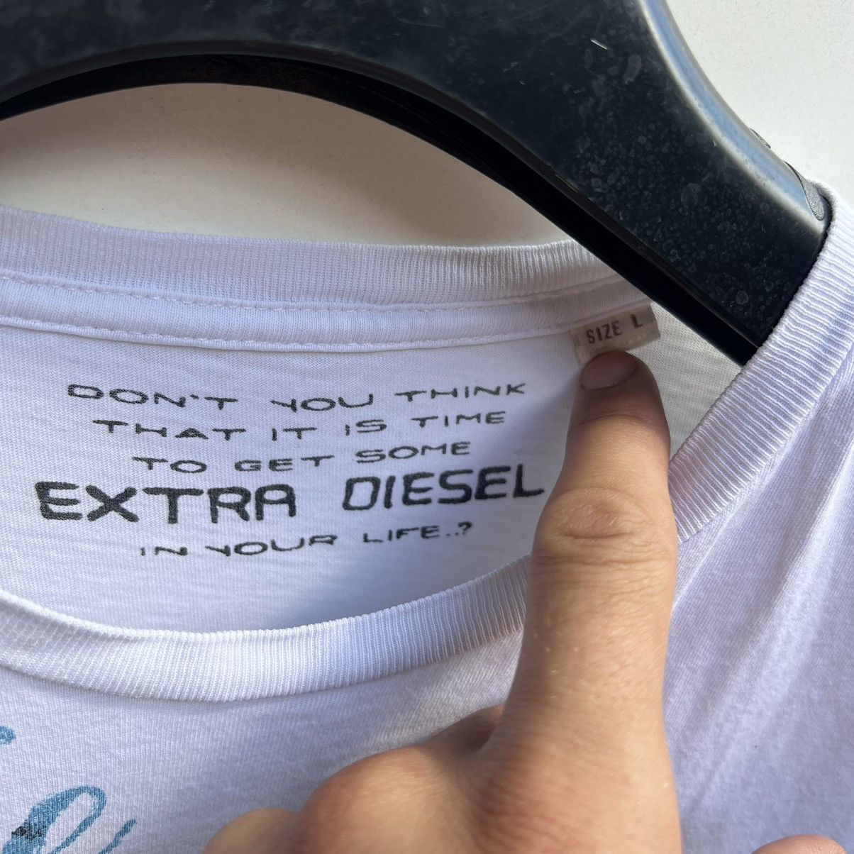 Diesel × Vintage Diesel T-Shirt vintage Size US L / EU 52-54 / 3 - 2 Thumbnail