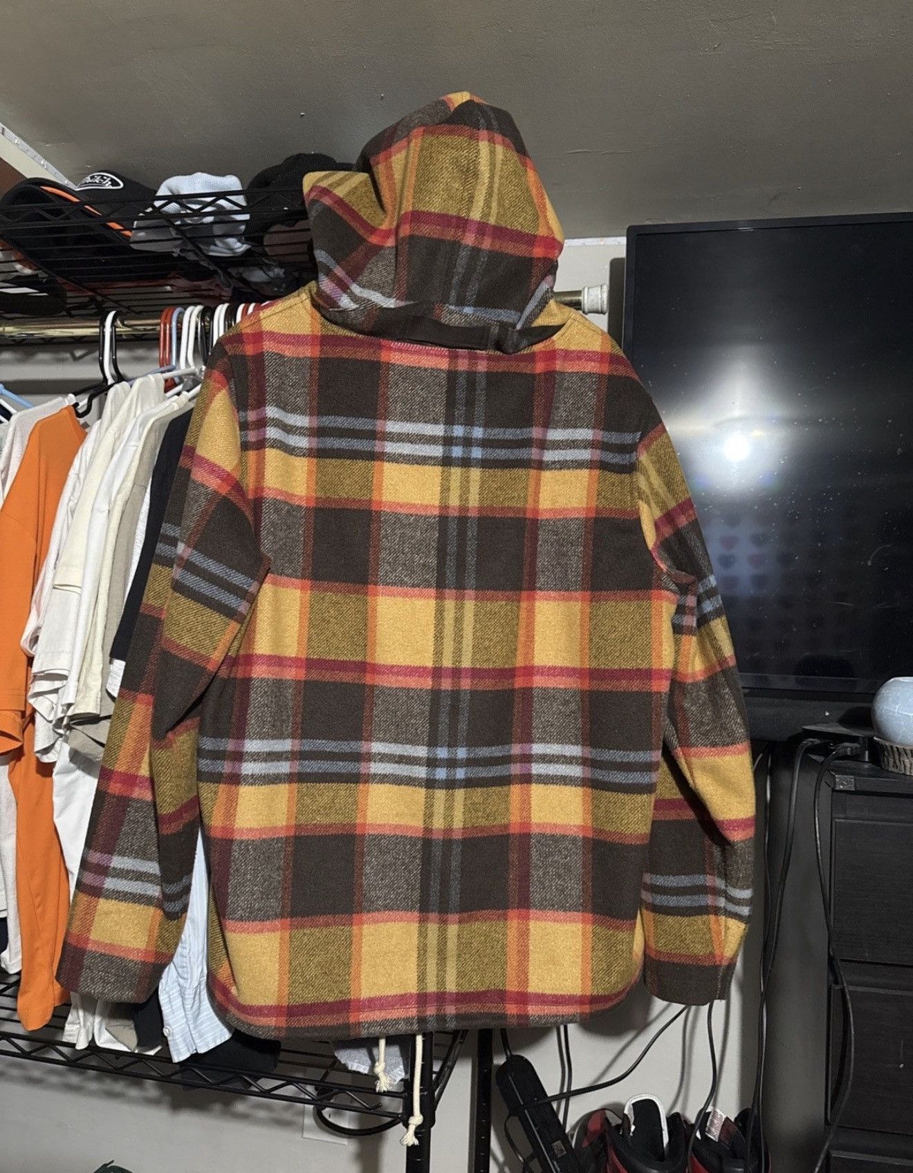 Kith Kith Harrison Wool Plaid Flannel Pullover Hoodie Size US S / EU 44-46 / 1 - 3 Thumbnail