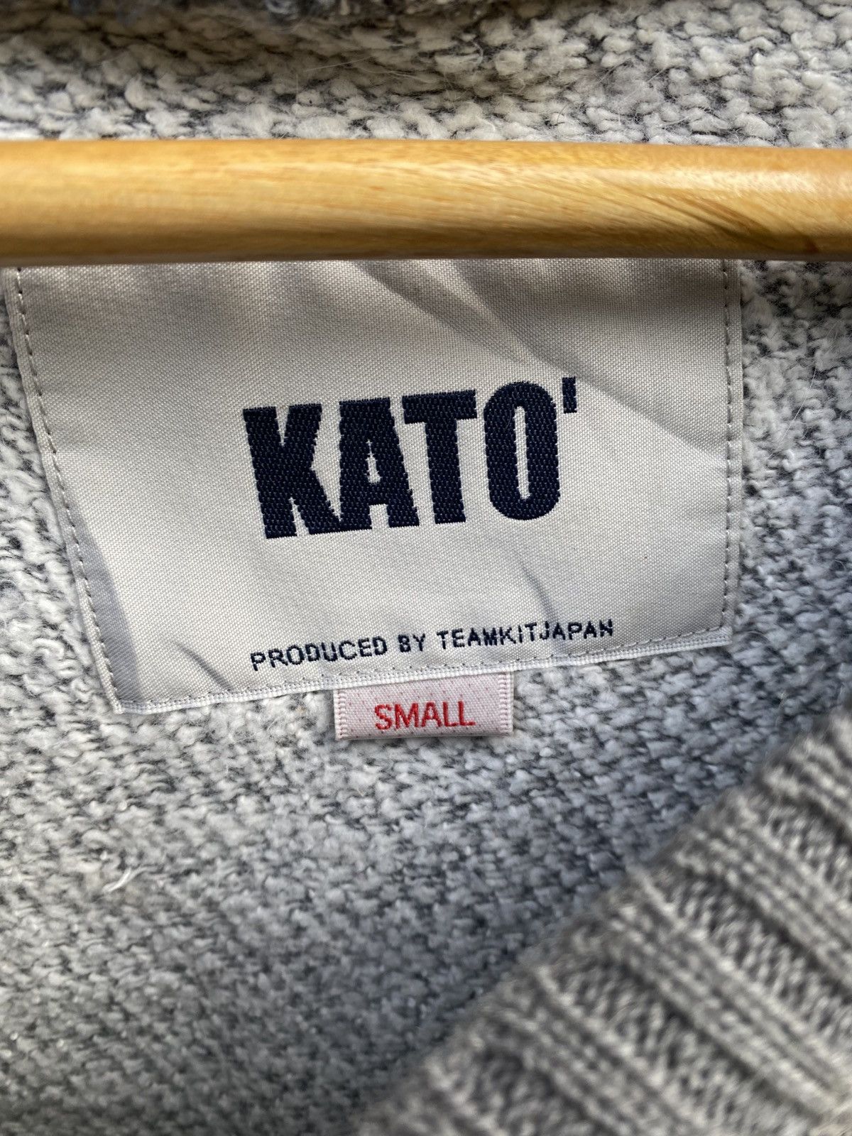 Japanese Brand × KATO × Vintage Kato Knitwear Double Pocket Size US L / EU 52-54 / 3 - 2 Thumbnail