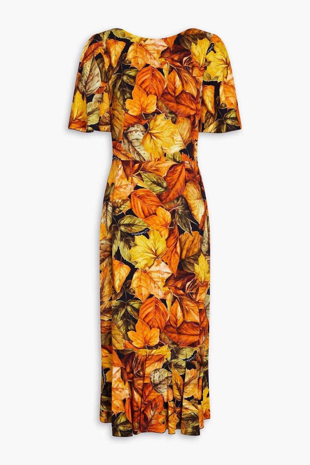 Dolce & Gabbana o1y0825 Midi Dress in Multicolor Size XS / US 0-2 / IT 36-38 - 1 Thumbnail