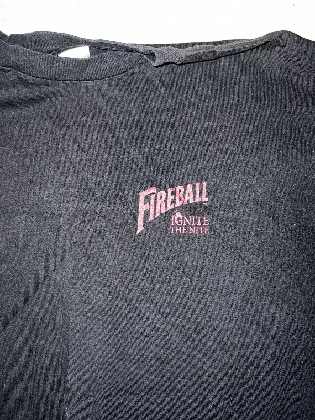 Vintage Fireball Longsleeve tee Size US XL / EU 56 / 4 - 2 Thumbnail