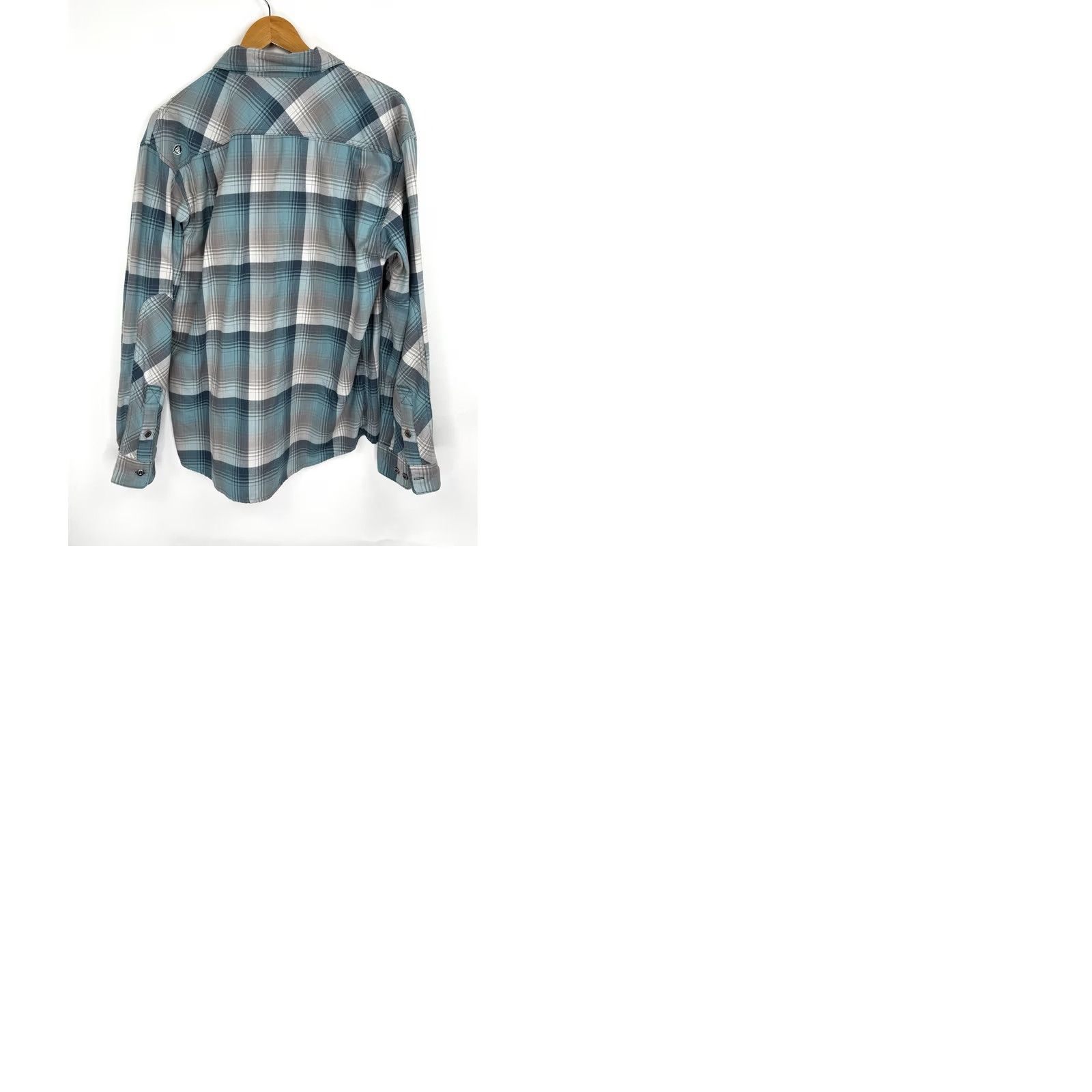 Howler Brothers Howler Brothers Harker Flannel Shirt Mens L Blue Plaid Button-Up Size US L / EU 52-54 / 3 - 9 Thumbnail