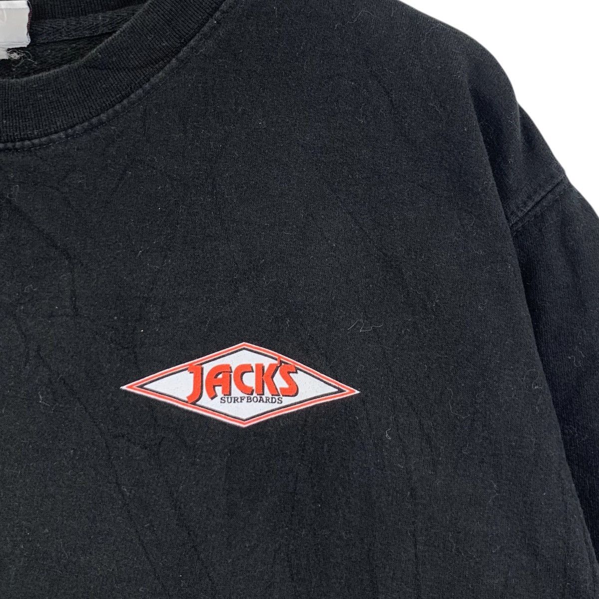 Other Vintage JACKS SURFBOARDS California Brand Logo Sweatshirt Size US L / EU 52-54 / 3 - 3 Thumbnail